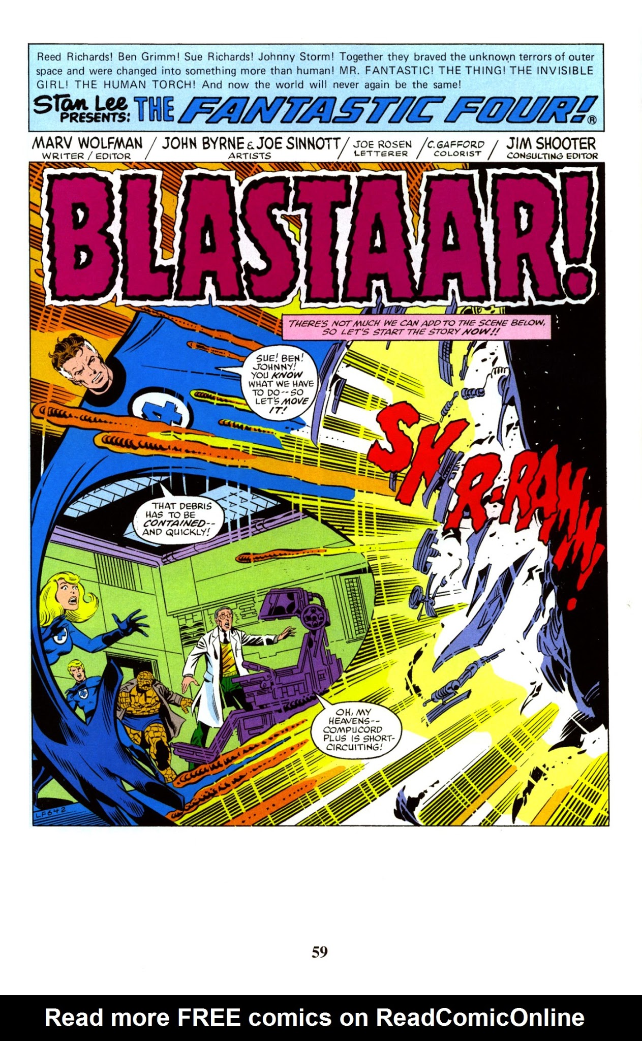 Read online Fantastic Four Visionaries: John Byrne comic -  Issue # TPB 0 - 60
