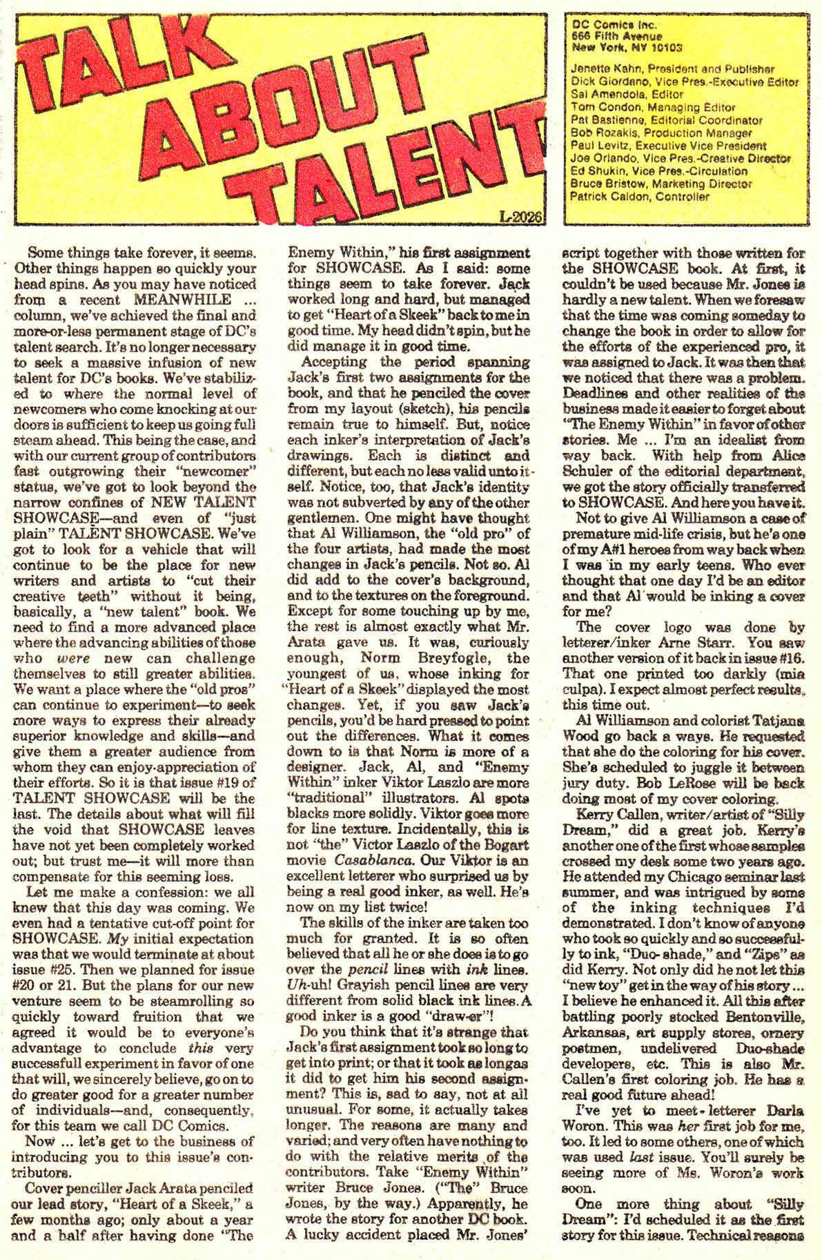 Read online The New Talent Showcase comic -  Issue #18 - 49