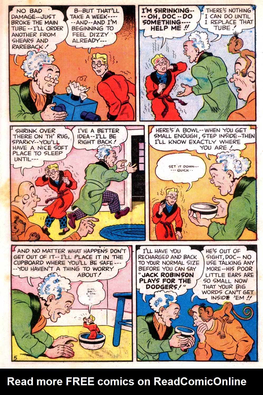 Read online Sparky Watts comic -  Issue #8 - 7