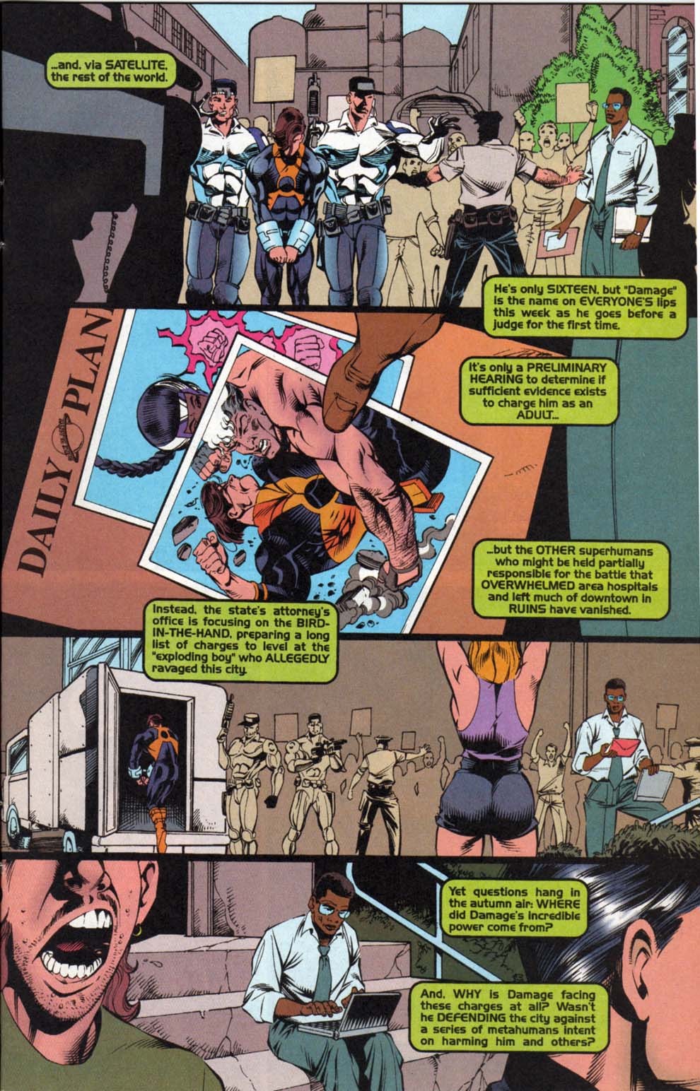 Read online Damage (1994) comic -  Issue #7 - 6