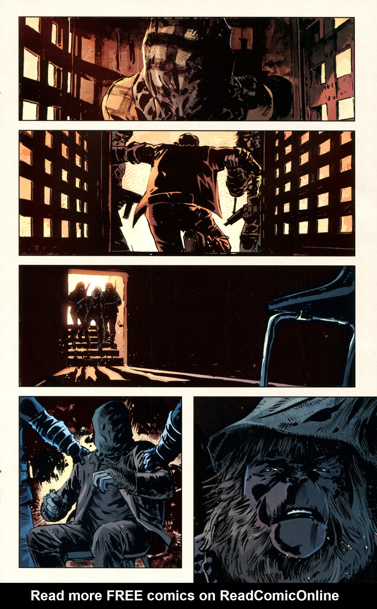 Read online Betrayal of the Planet of the Apes comic -  Issue #4 - 7