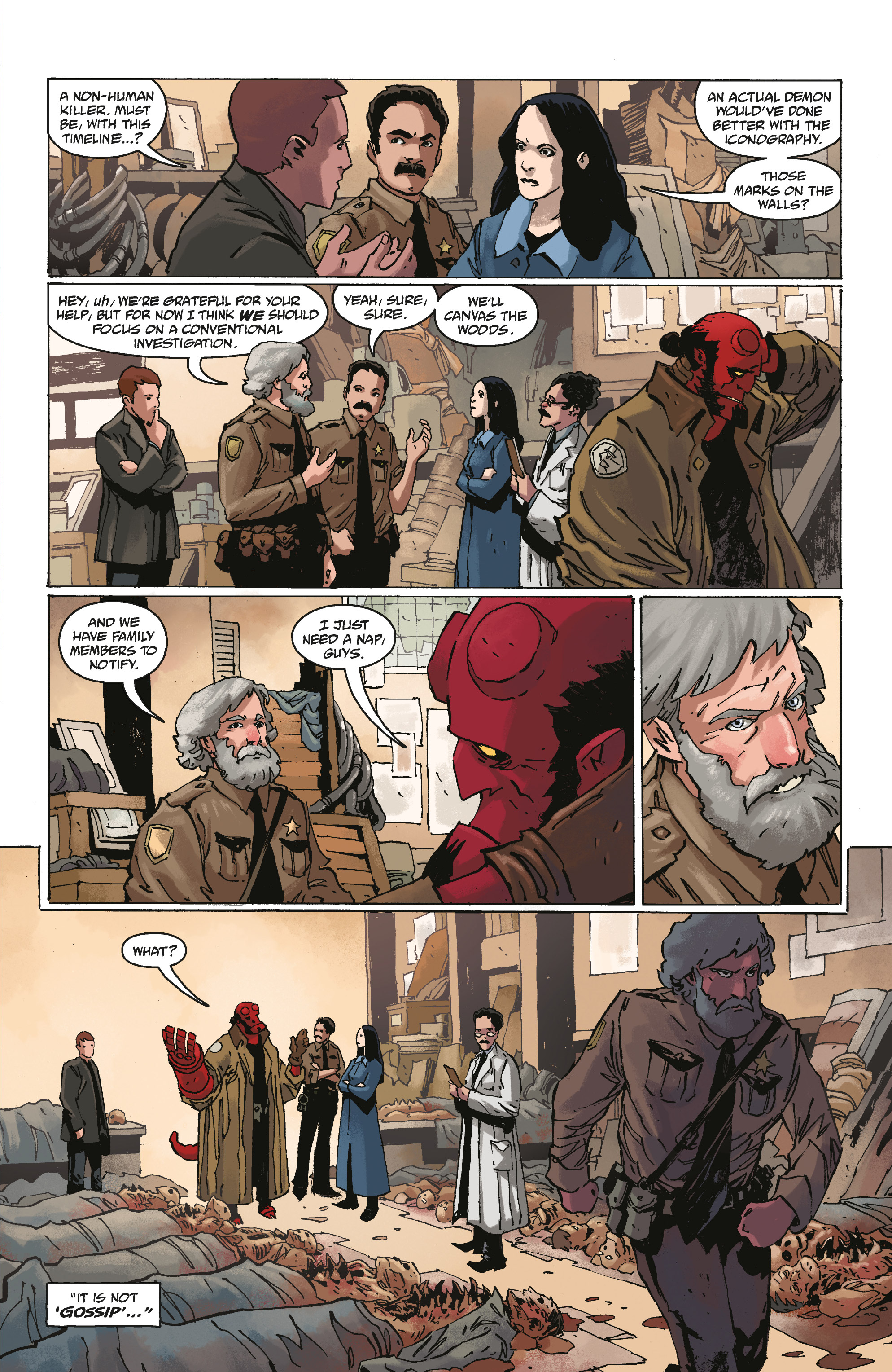 Read online Hellboy and the B.P.R.D.: Saturn Returns comic -  Issue #1 - 16