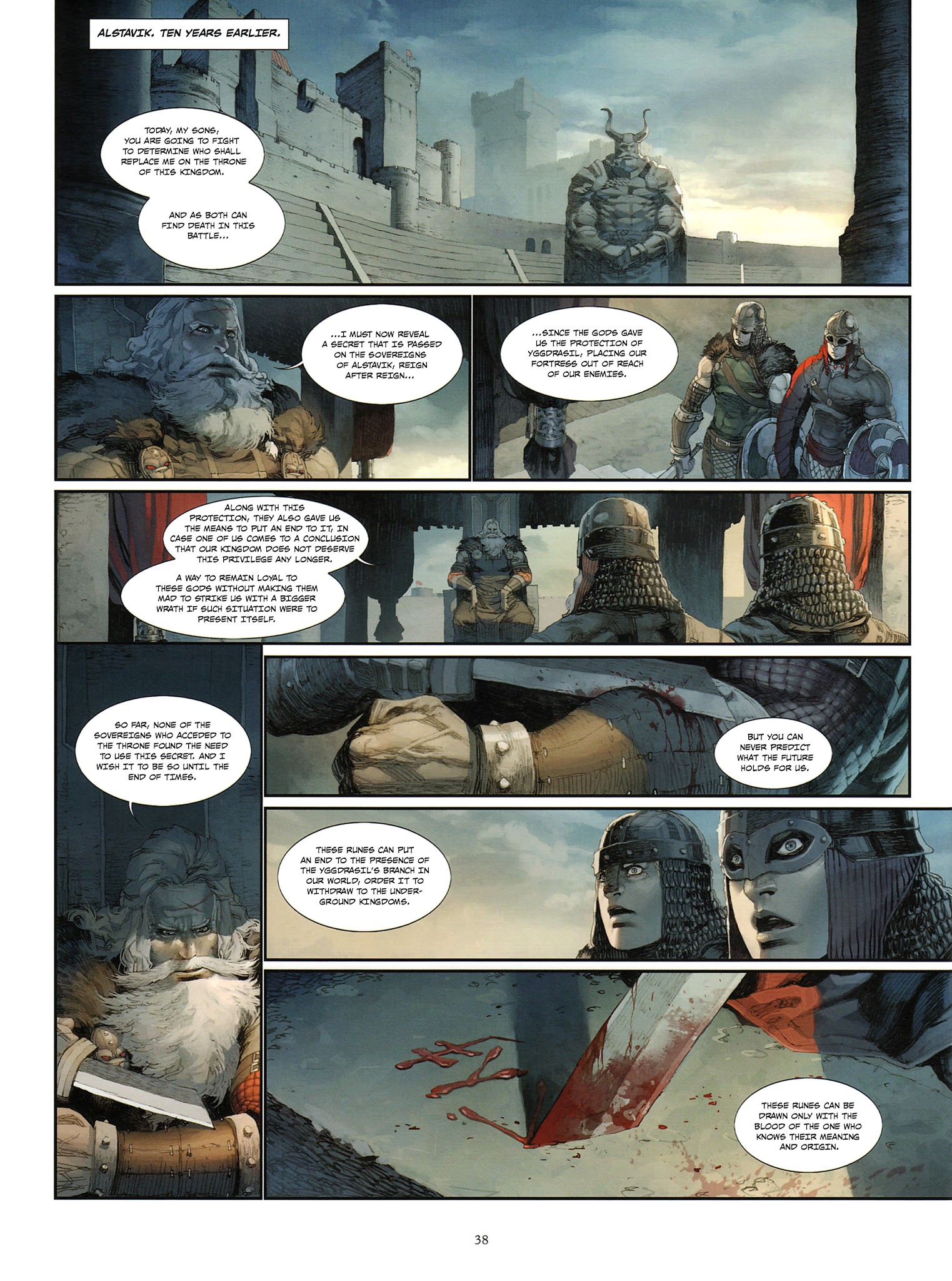 Read online Konungar comic -  Issue #3 - 39