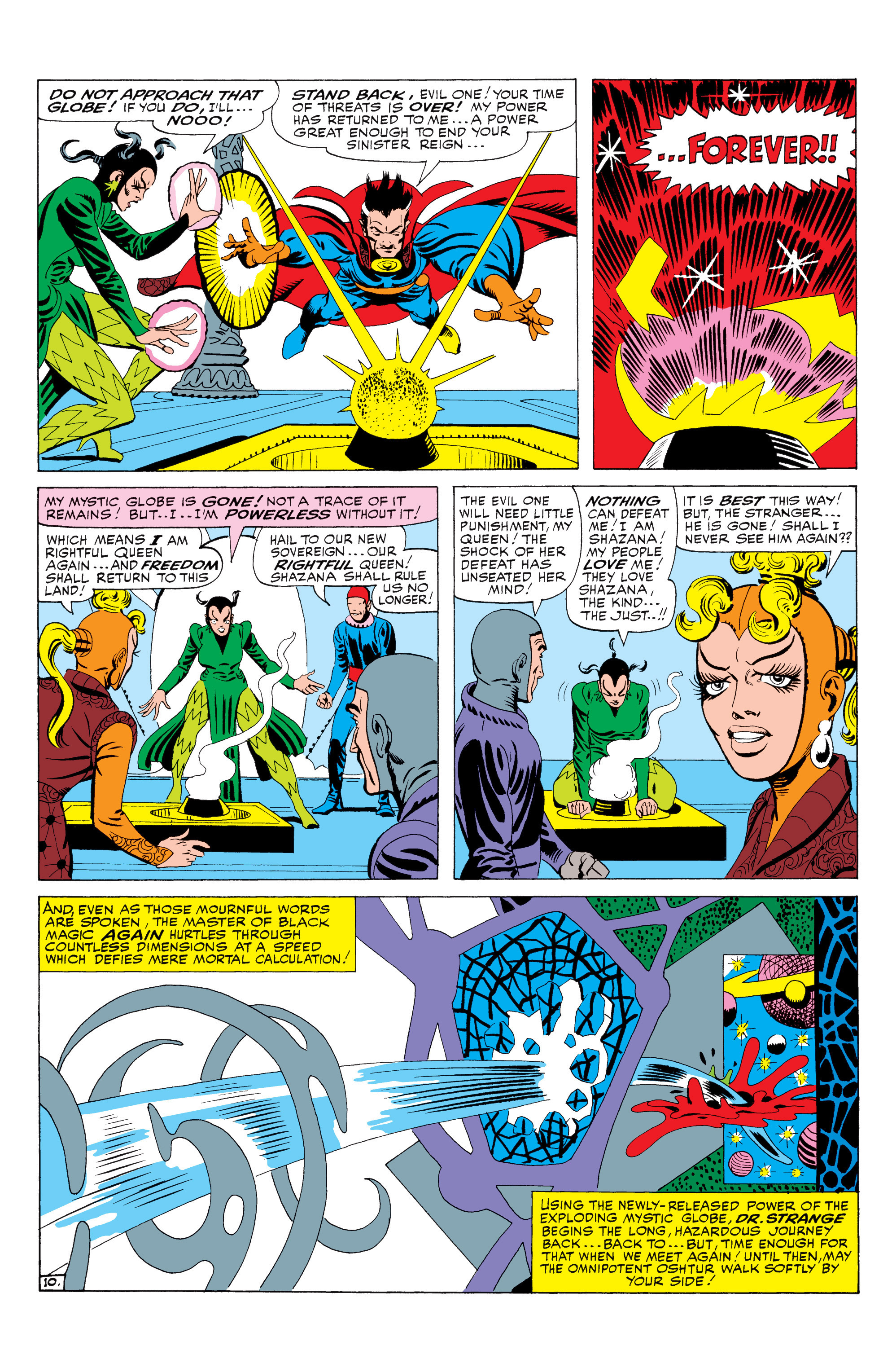 Read online Marvel Masterworks: Doctor Strange comic -  Issue # TPB 1 - 218