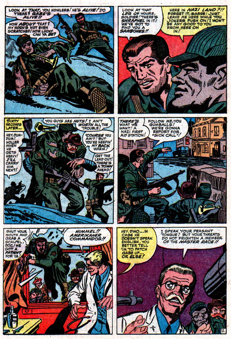 Read online Sgt. Fury comic -  Issue #8 - 16