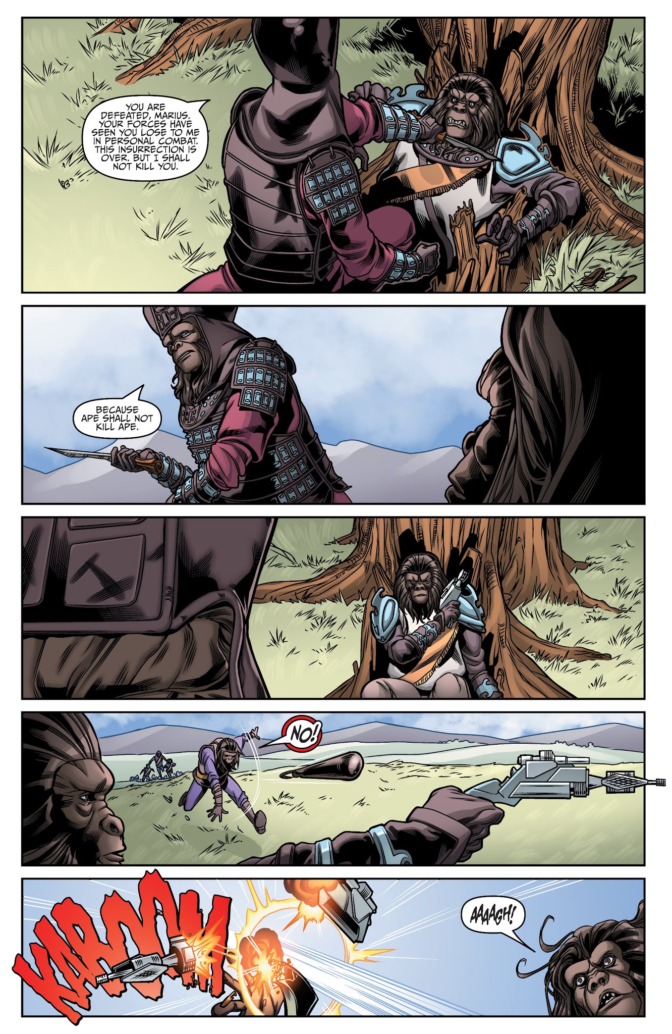 Read online Star Trek/Planet of the Apes: The Primate Directive comic -  Issue #5 - 11