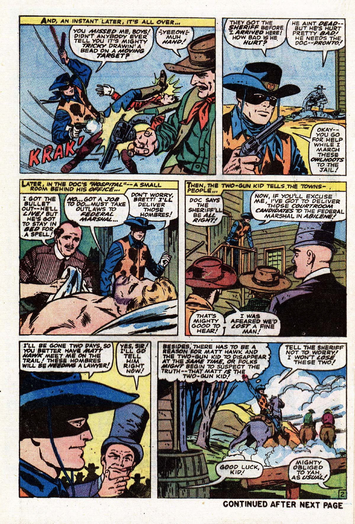 Read online The Mighty Marvel Western comic -  Issue #26 - 14