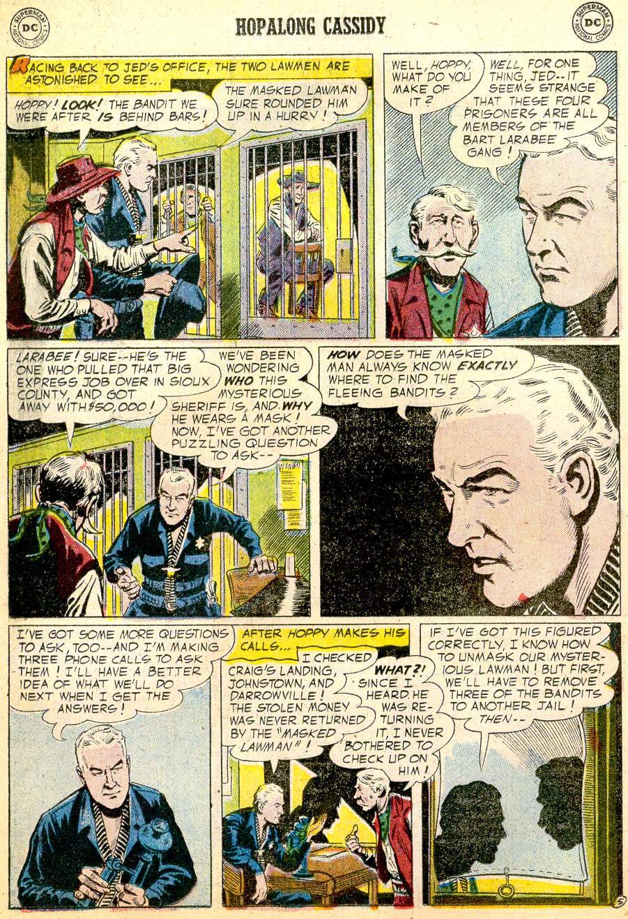 Read online Hopalong Cassidy comic -  Issue #107 - 19