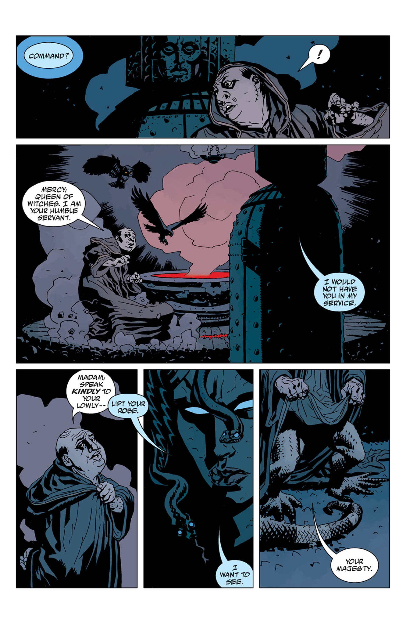 Read online Hellboy: Darkness Calls comic -  Issue # TPB - 13
