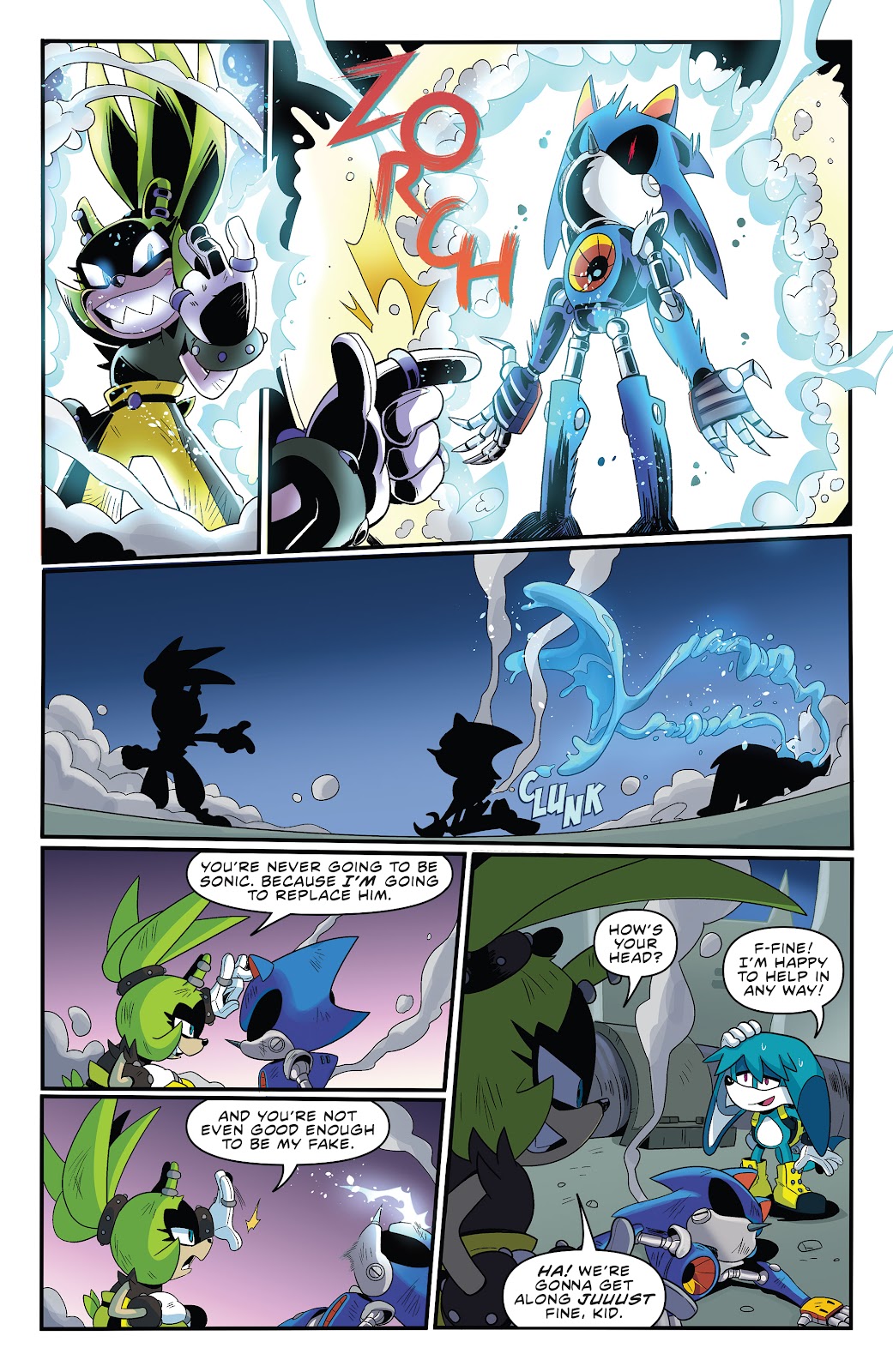 Sonic the Hedgehog: Imposter Syndrome issue 4 - Page 17