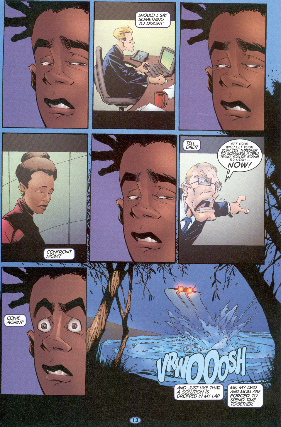 Read online Troublemakers comic -  Issue #4 - 12