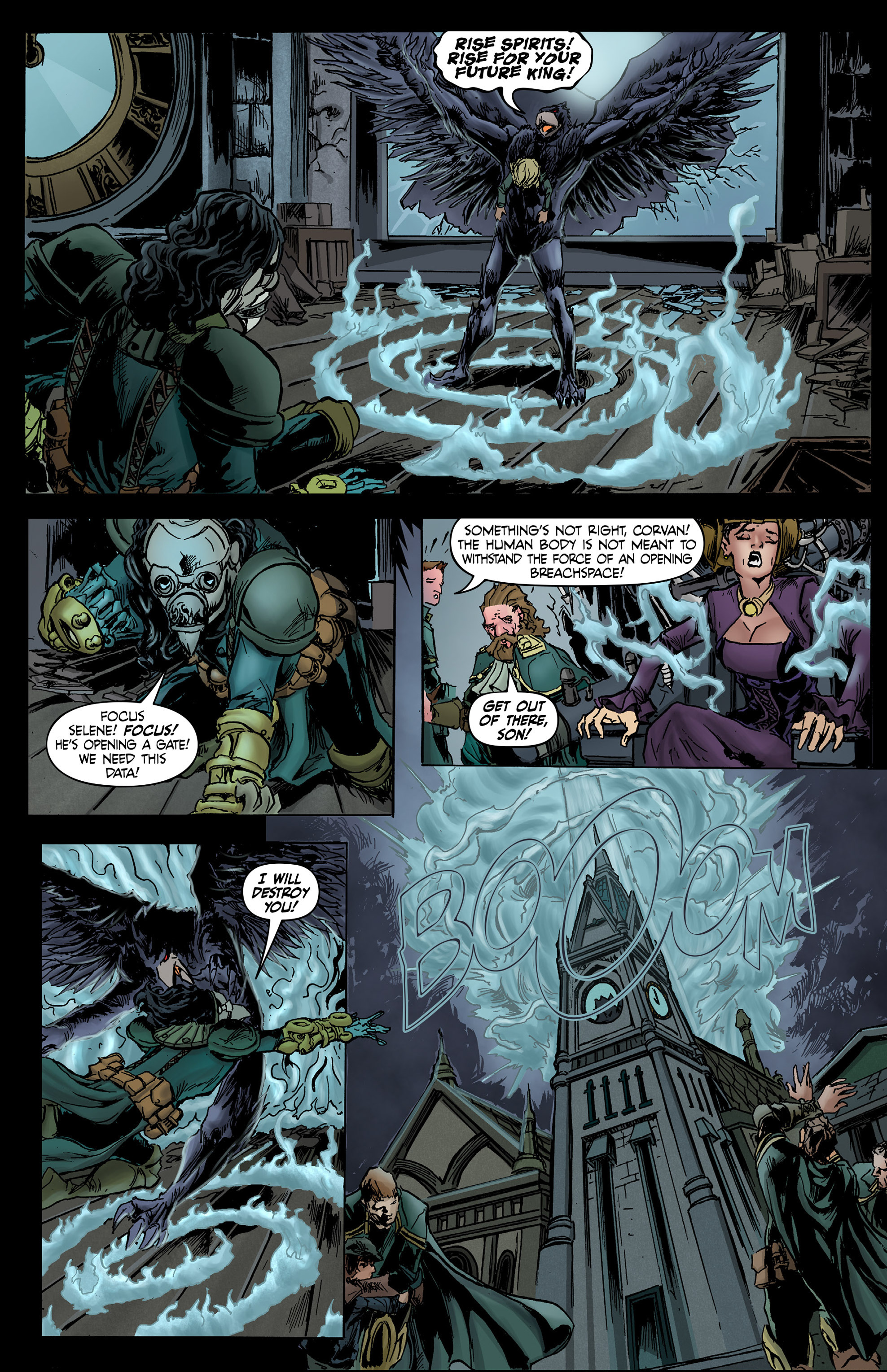 Read online Raven Nevermore comic -  Issue #8 - 30