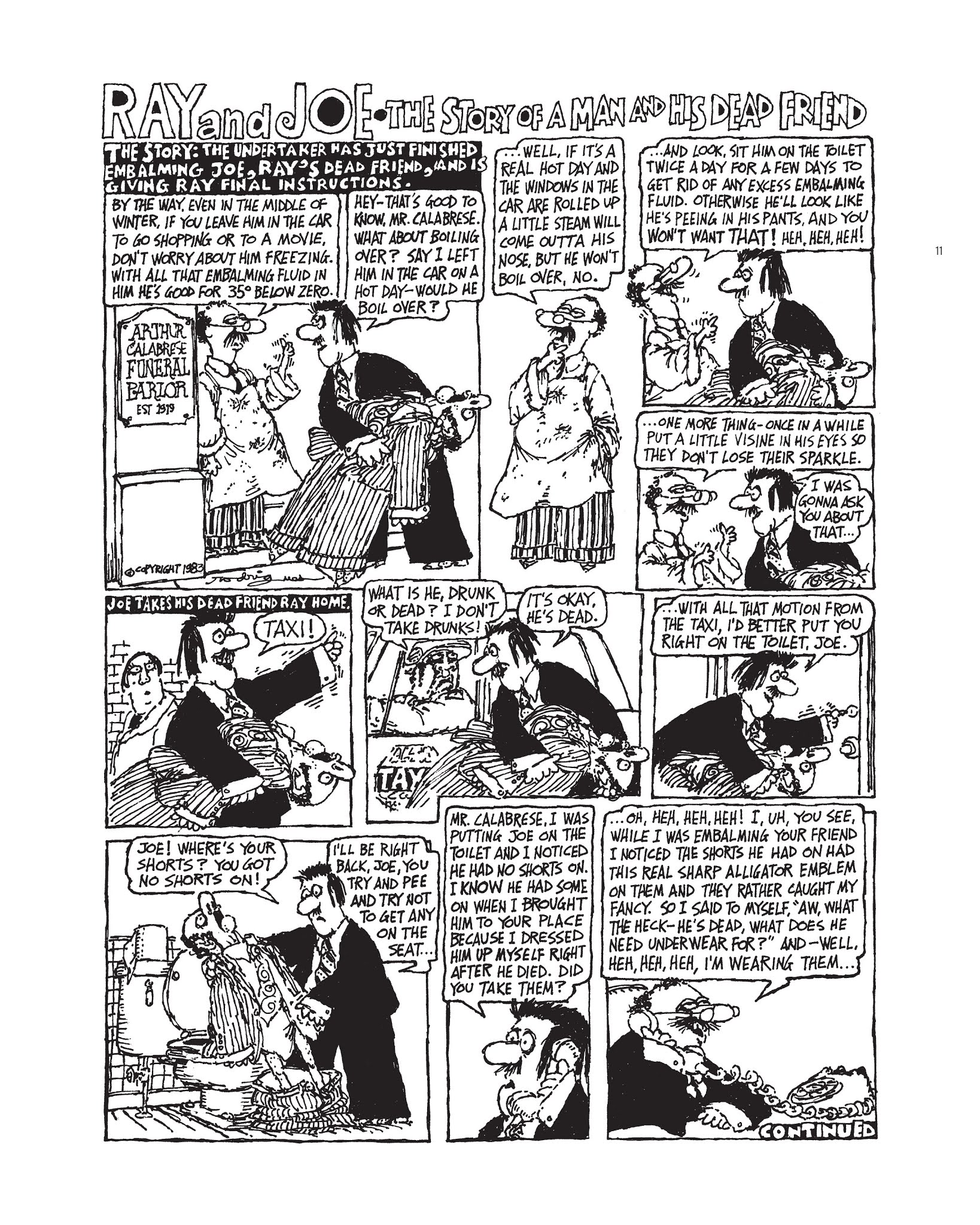 Read online Ray and Joe: The Story of a Man and His Dead Friend comic -  Issue # TPB (Part 1) - 12