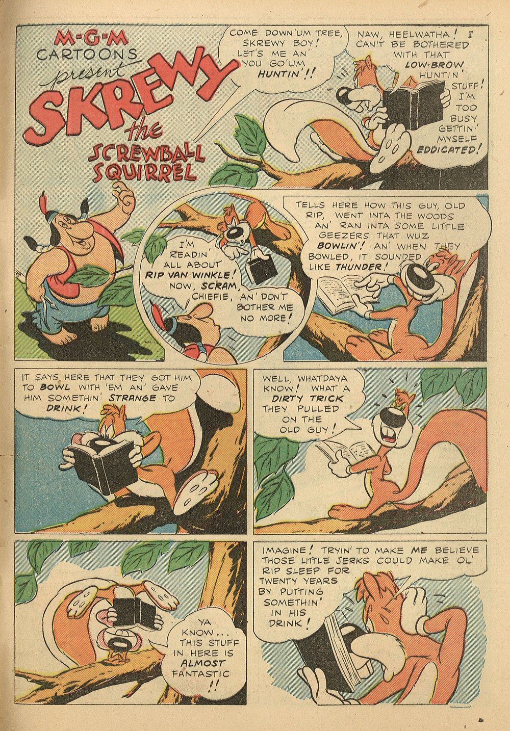 Read online Our Gang Comics comic -  Issue #14 - 47