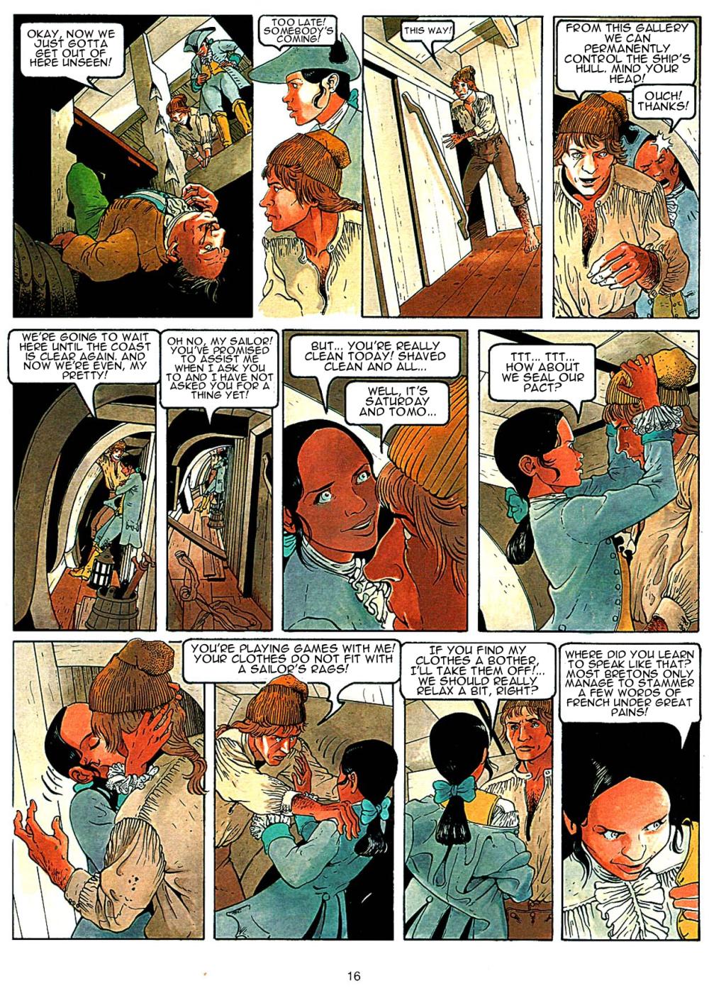 Read online The passengers of the wind comic -  Issue #1 - 16