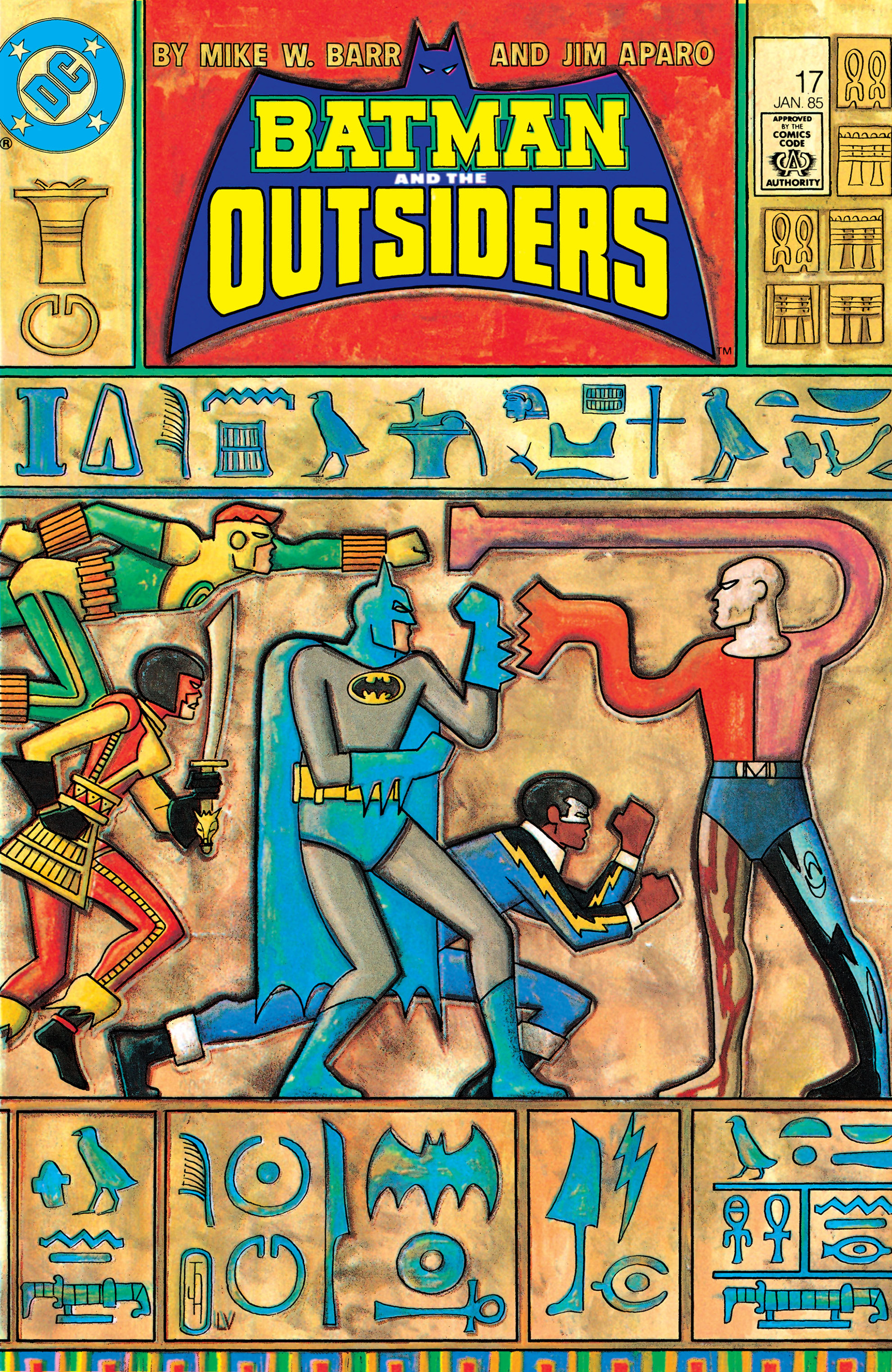 Read online Batman and the Outsiders (1983) comic -  Issue #17 - 1