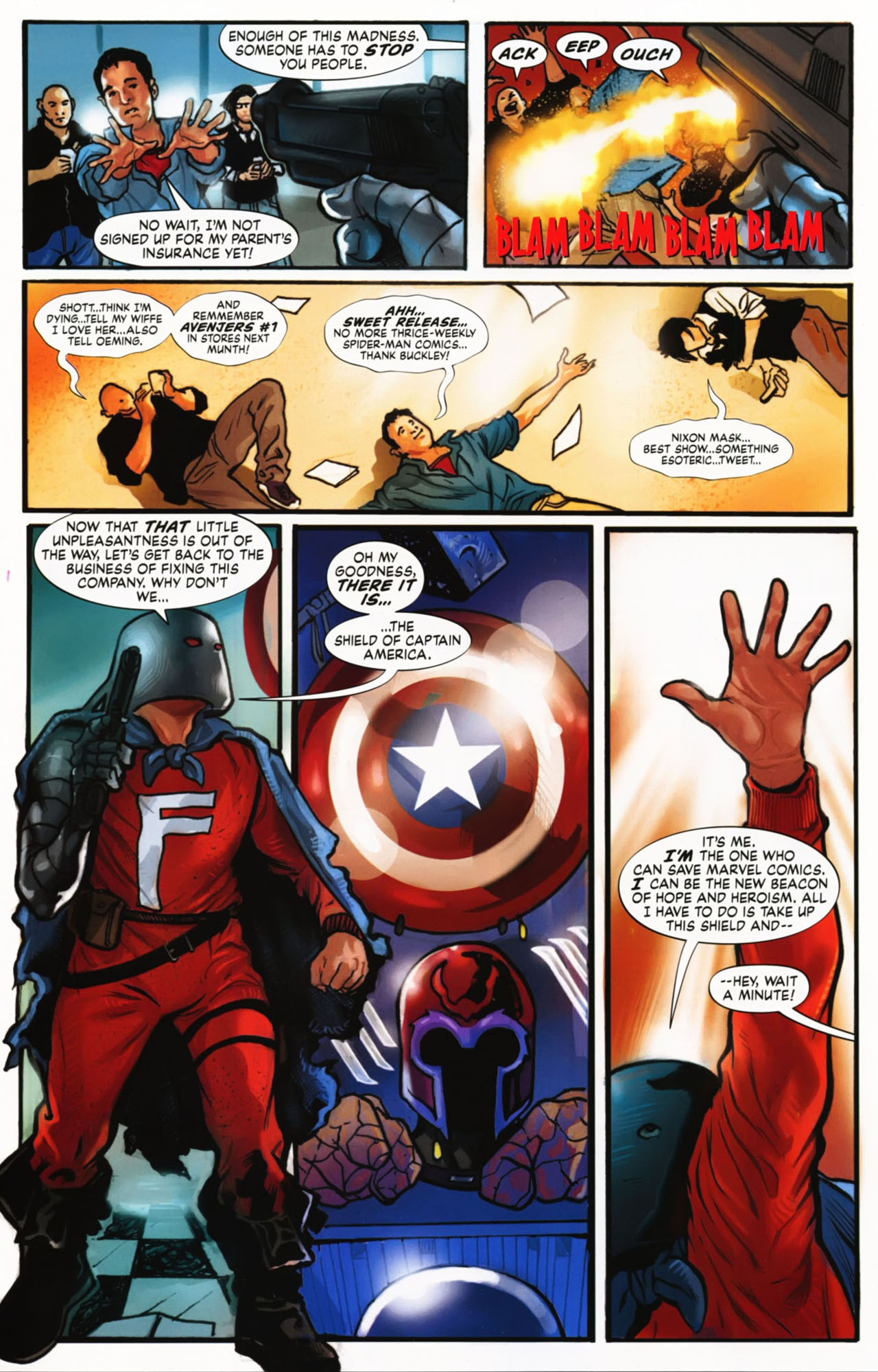 Read online Captain America: Who Won't Wield the Shield? comic -  Issue # TPB - 30