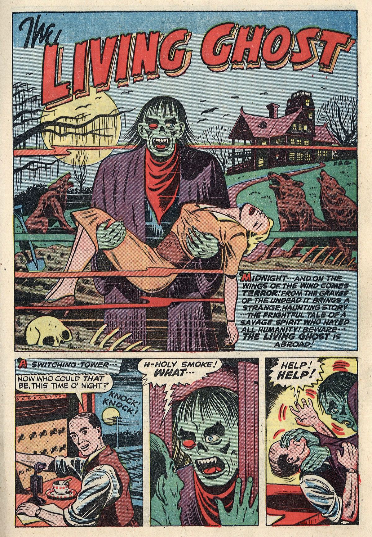 Read online Adventures Into The Unknown comic -  Issue #1 - 11