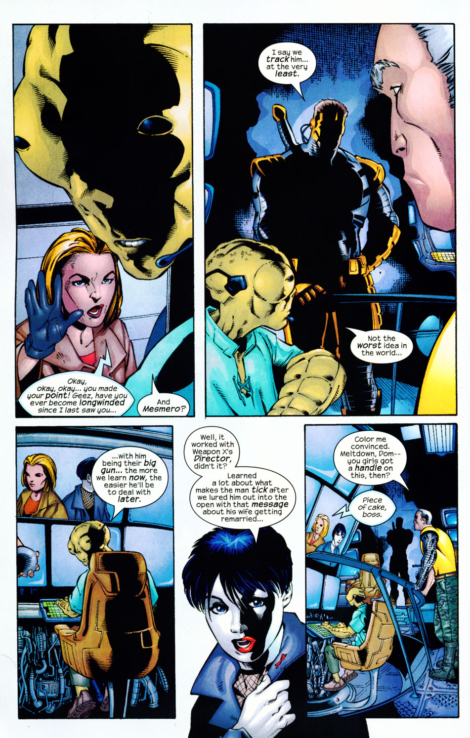 Read online Weapon X (2002) comic -  Issue #7 - 9