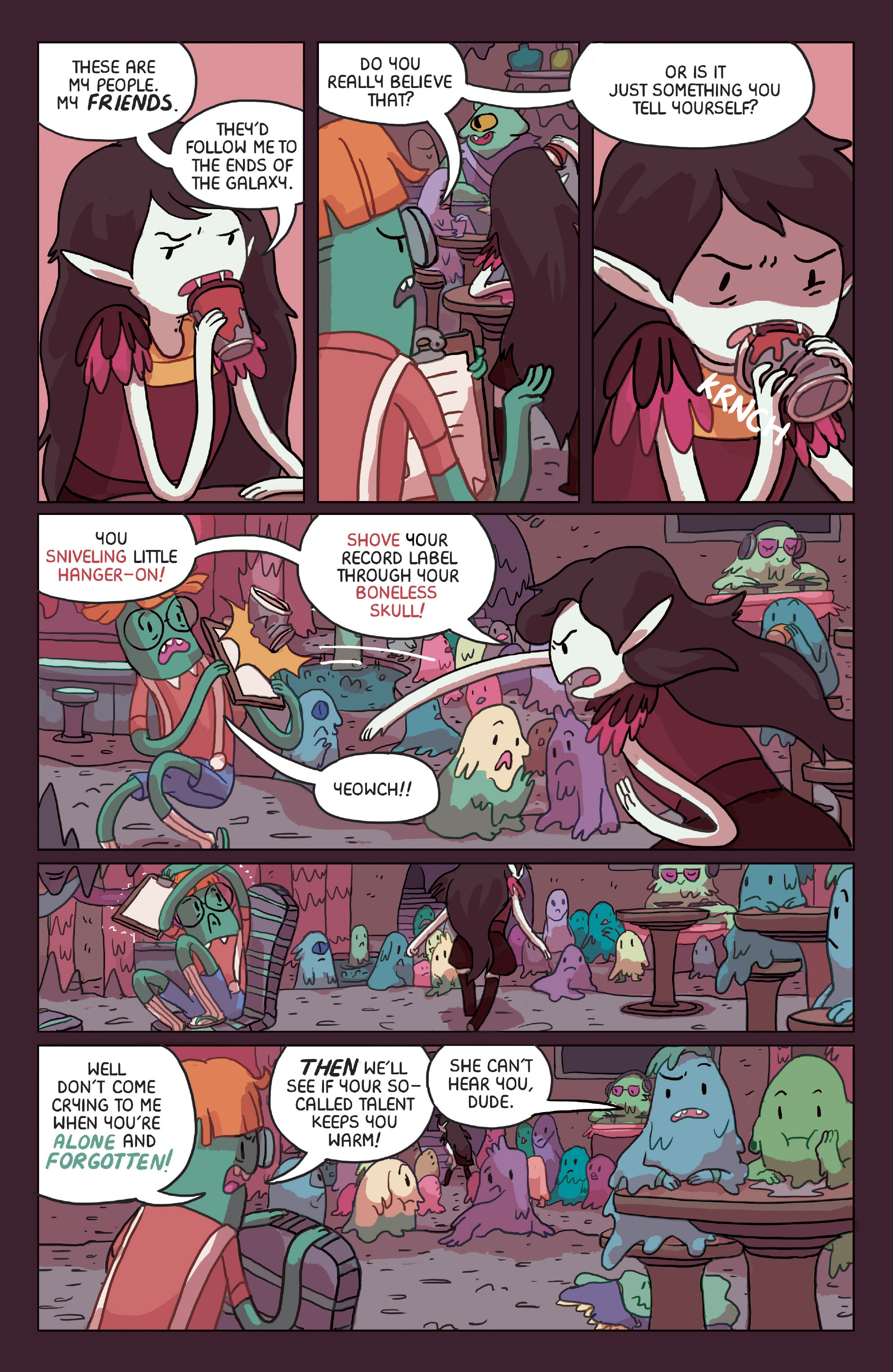 Read online Adventure Time: Marceline Gone Adrift comic -  Issue #3 - 4