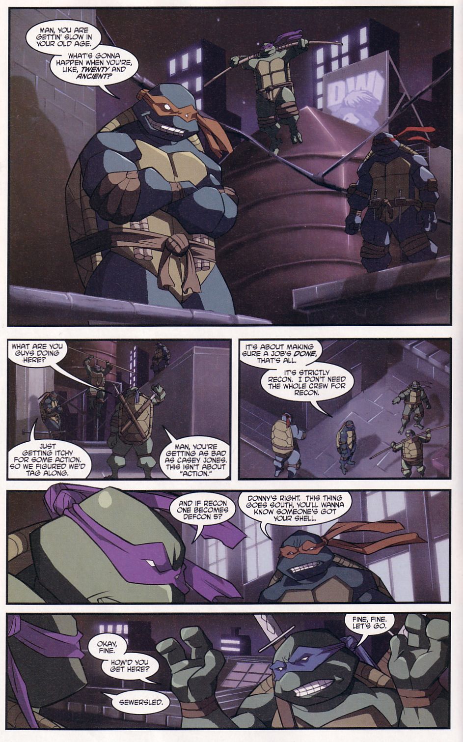 Read online Teenage Mutant Ninja Turtles (2003) comic -  Issue #7 - 9
