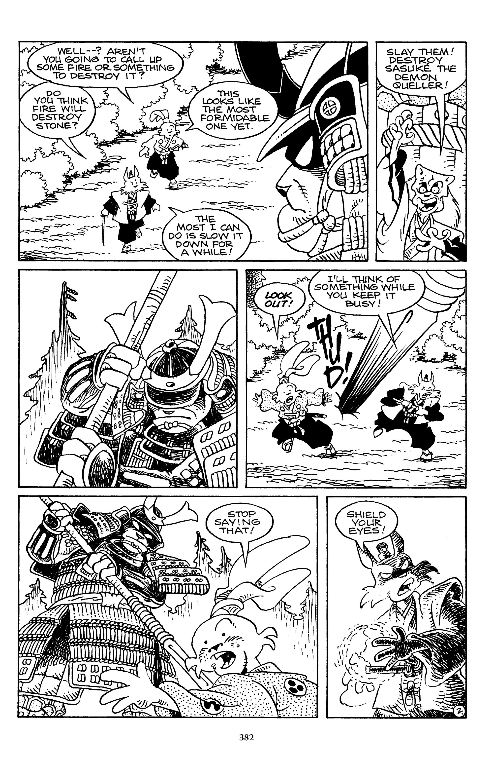 Read online The Usagi Yojimbo Saga comic -  Issue # TPB 4 - 379