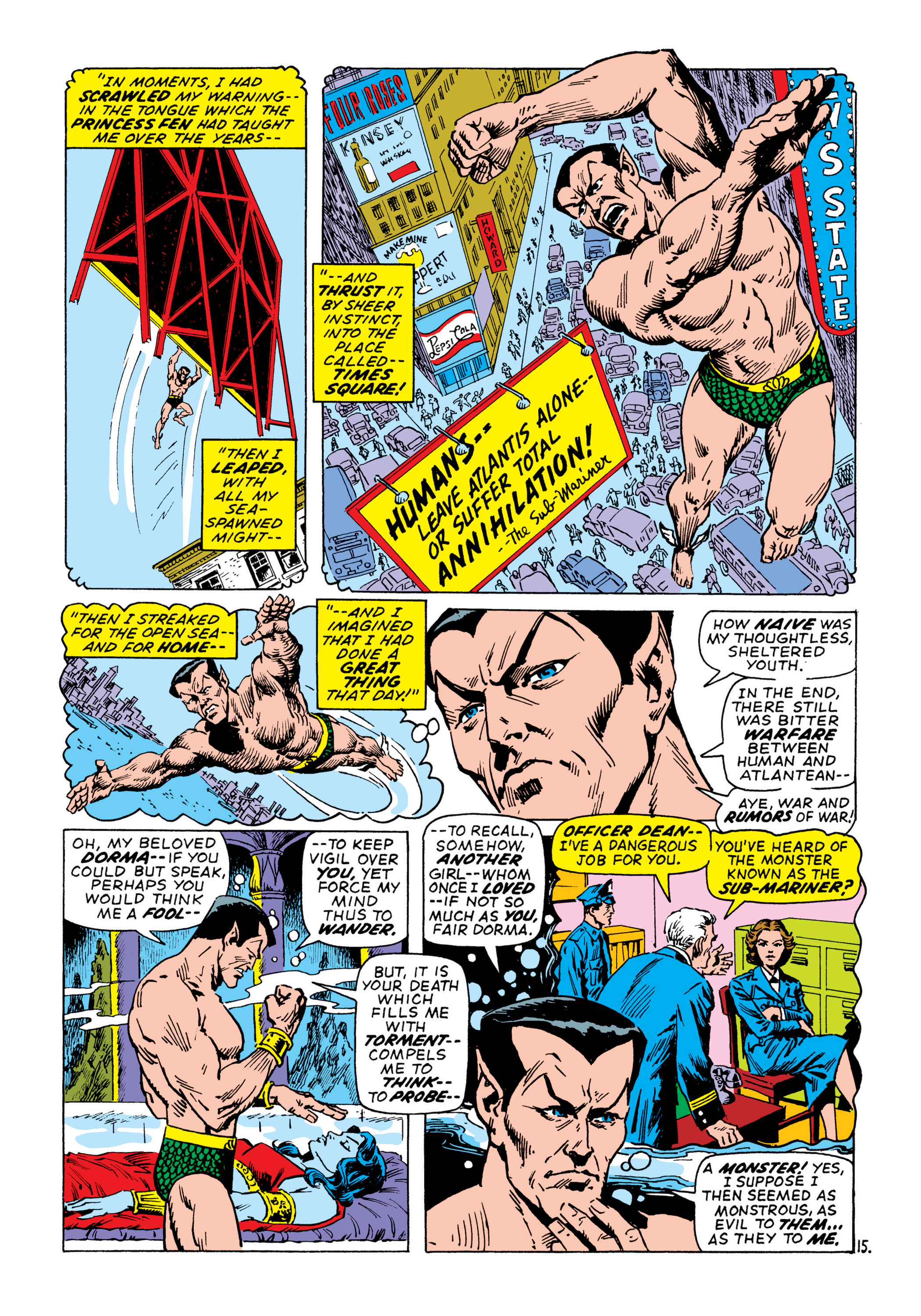 Read online Marvel Masterworks: The Sub-Mariner comic -  Issue # TPB 5 (Part 3) - 75