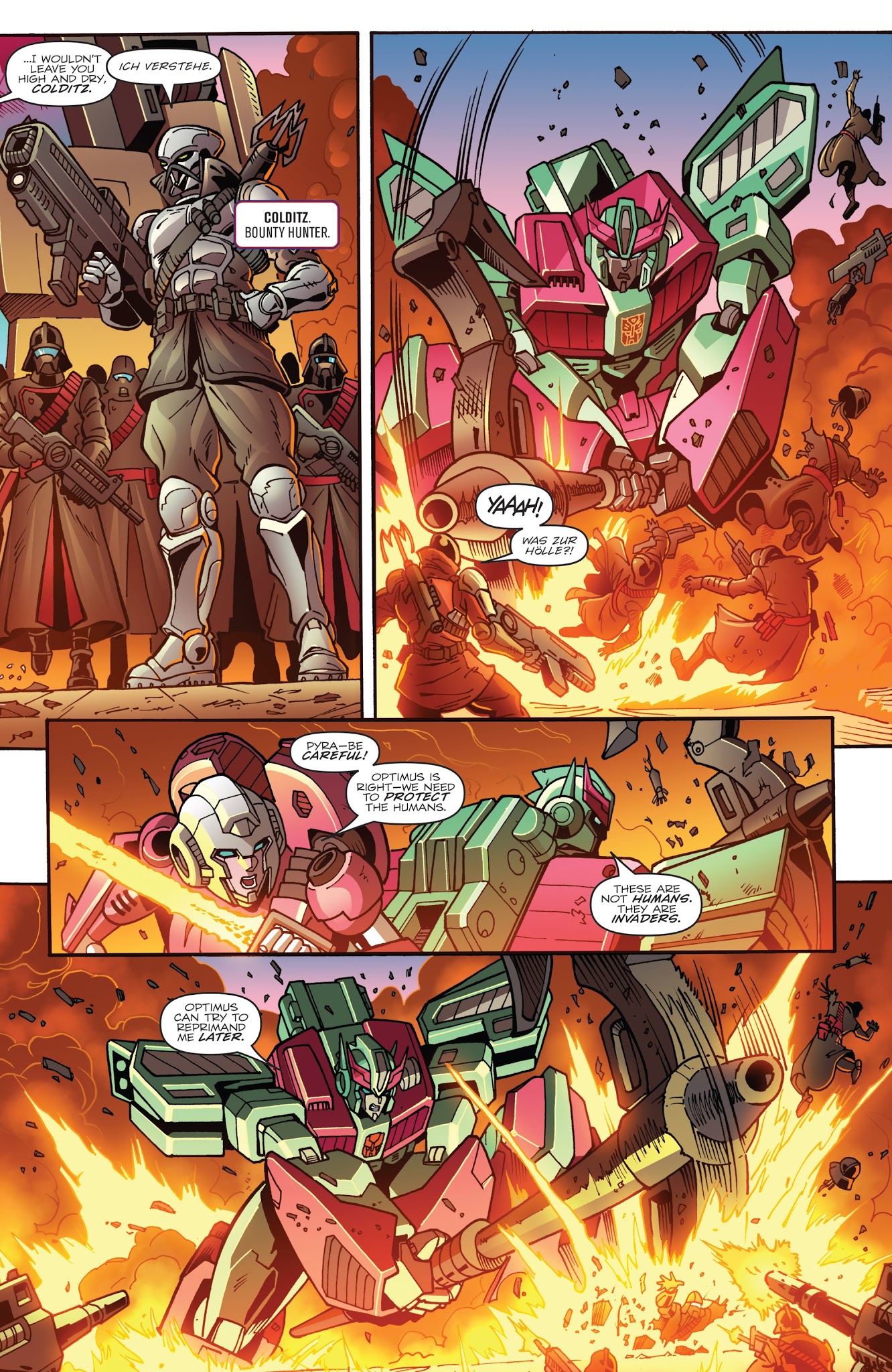Read online Optimus Prime: First Strike comic -  Issue # Full - 14