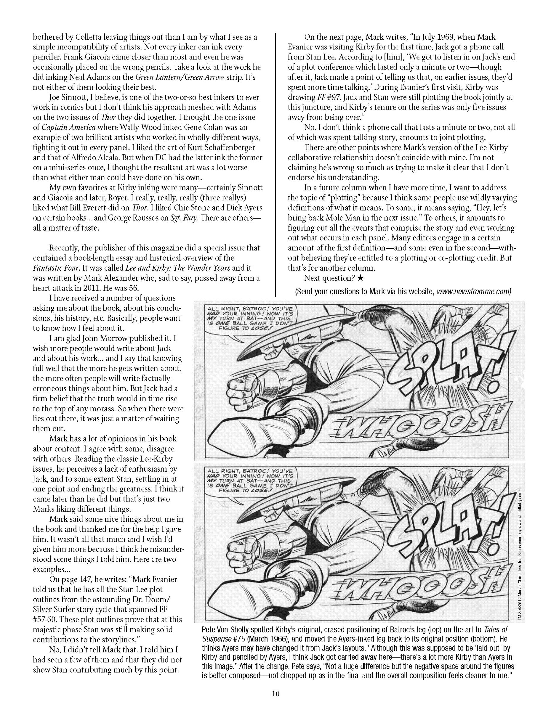 Read online The Jack Kirby Collector comic -  Issue #59 - 12