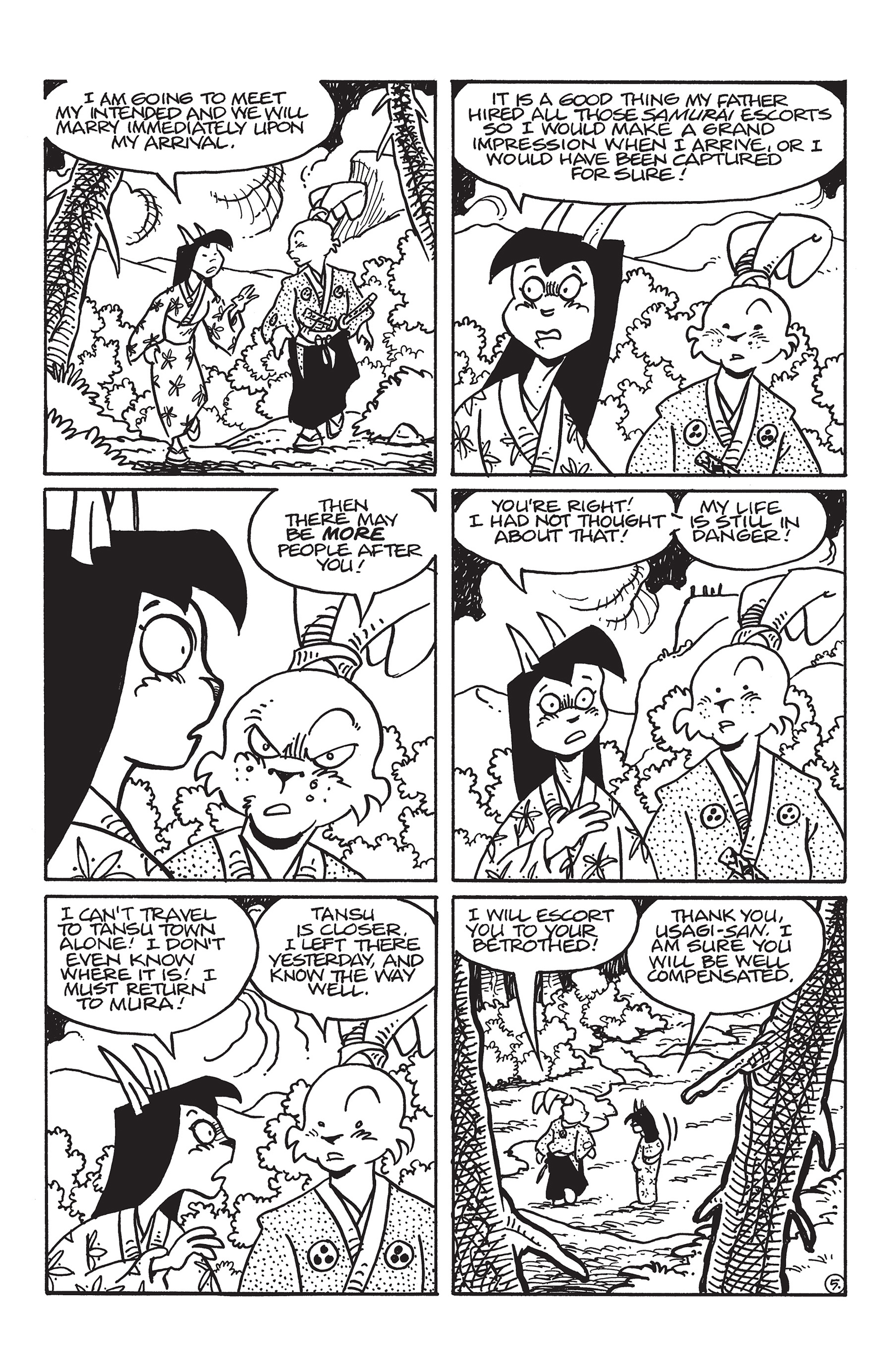 Read online Usagi Yojimbo (1996) comic -  Issue #151 - 7
