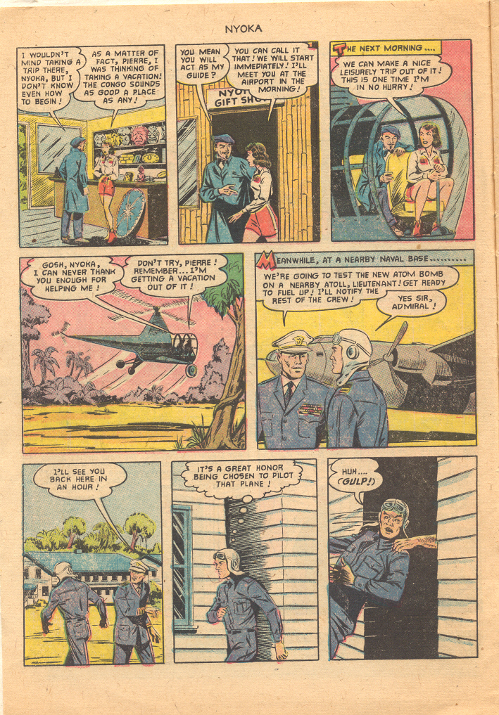 Read online Nyoka the Jungle Girl (1945) comic -  Issue #66 - 4