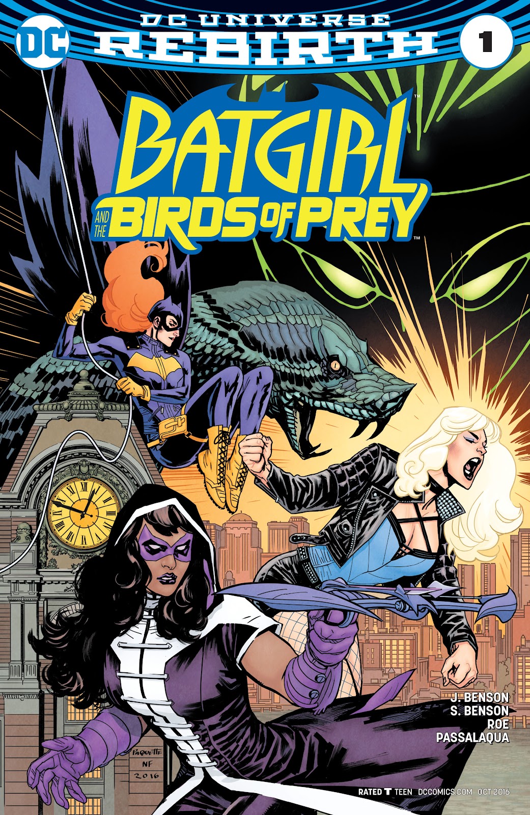 Batgirl and the Birds of Prey issue 1 - Page 1
