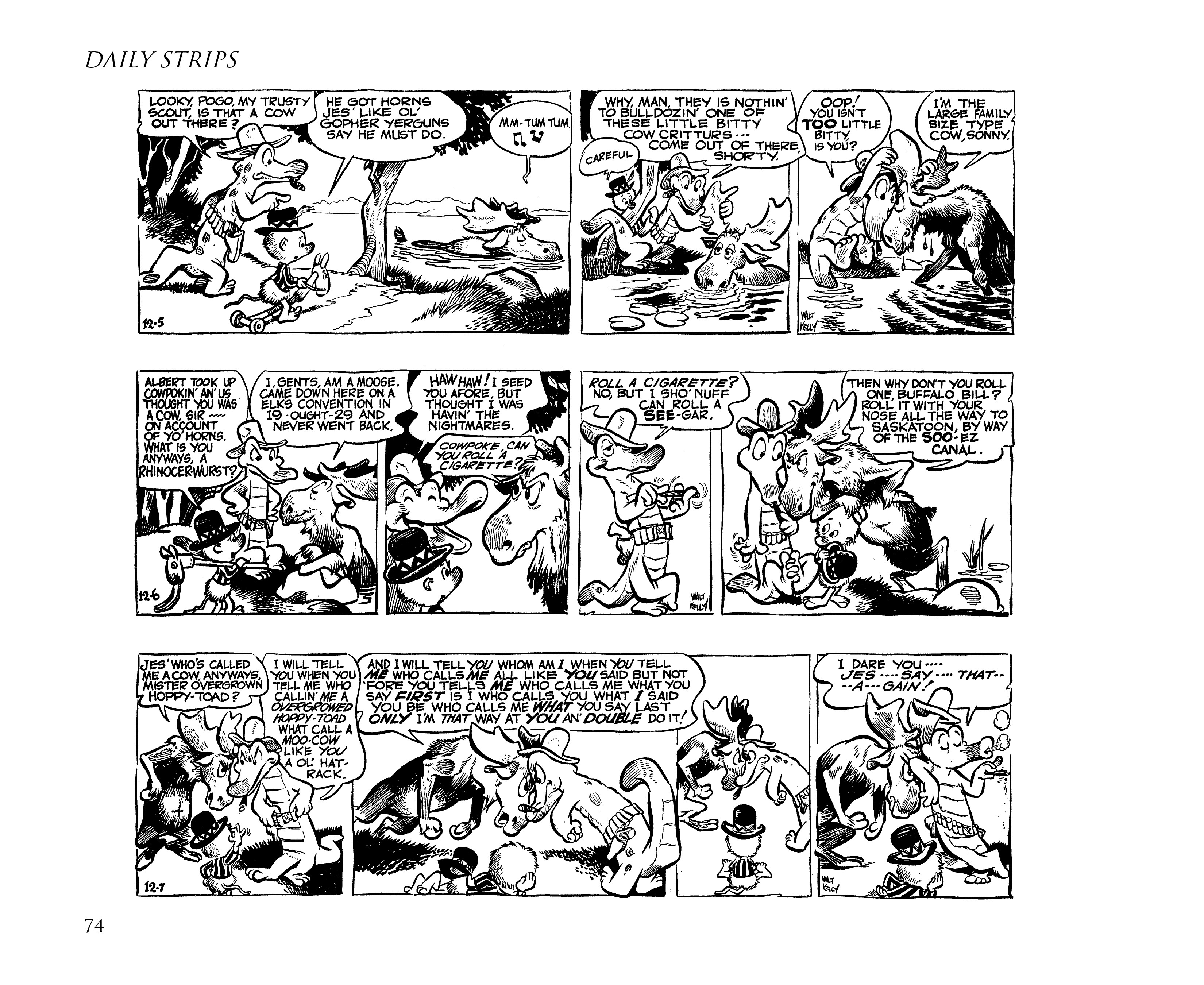Read online Pogo by Walt Kelly: The Complete Syndicated Comic Strips comic -  Issue # TPB 1 (Part 1) - 92