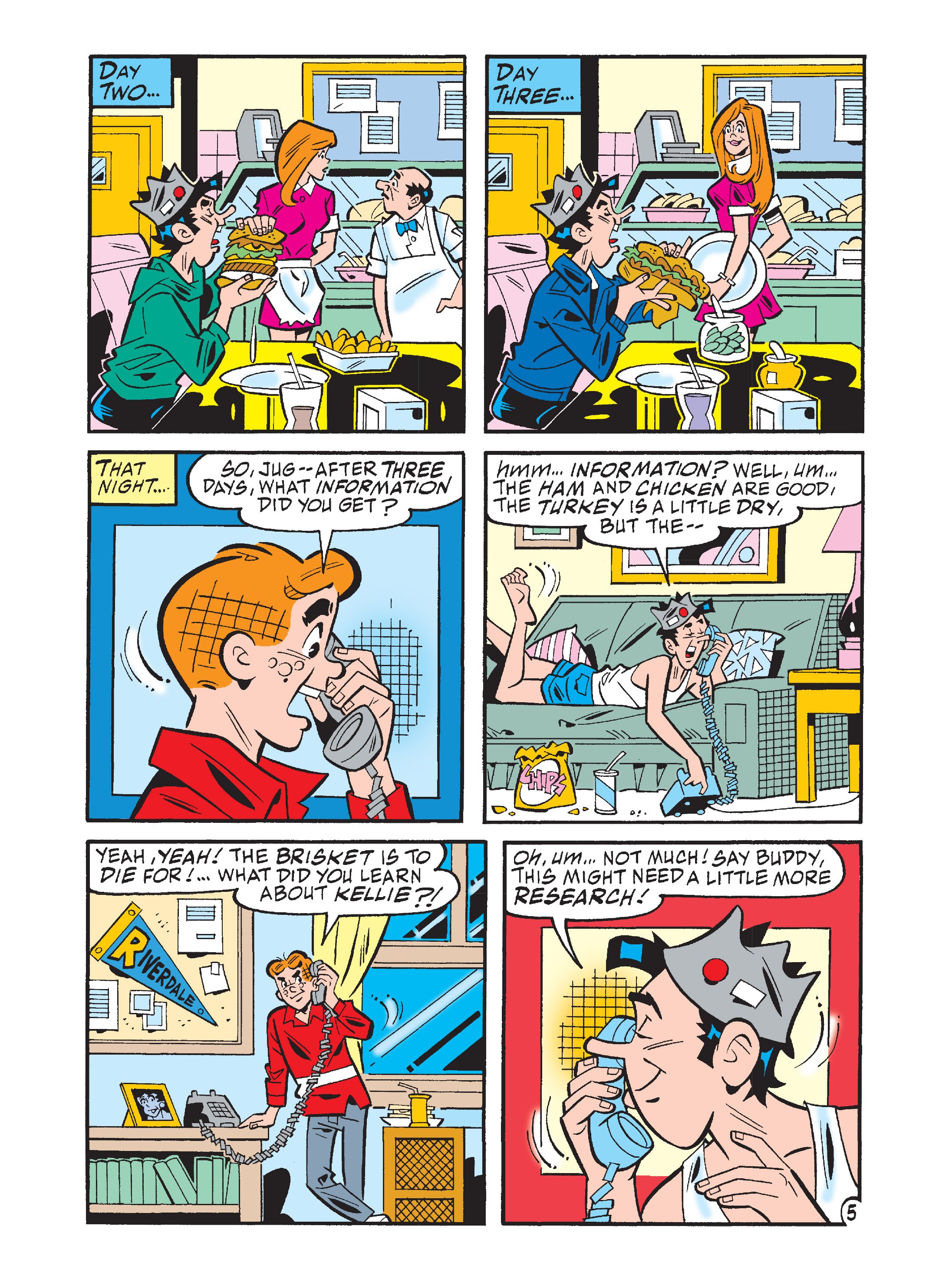 Read online Archie's Double Digest Magazine comic -  Issue #248 - 111