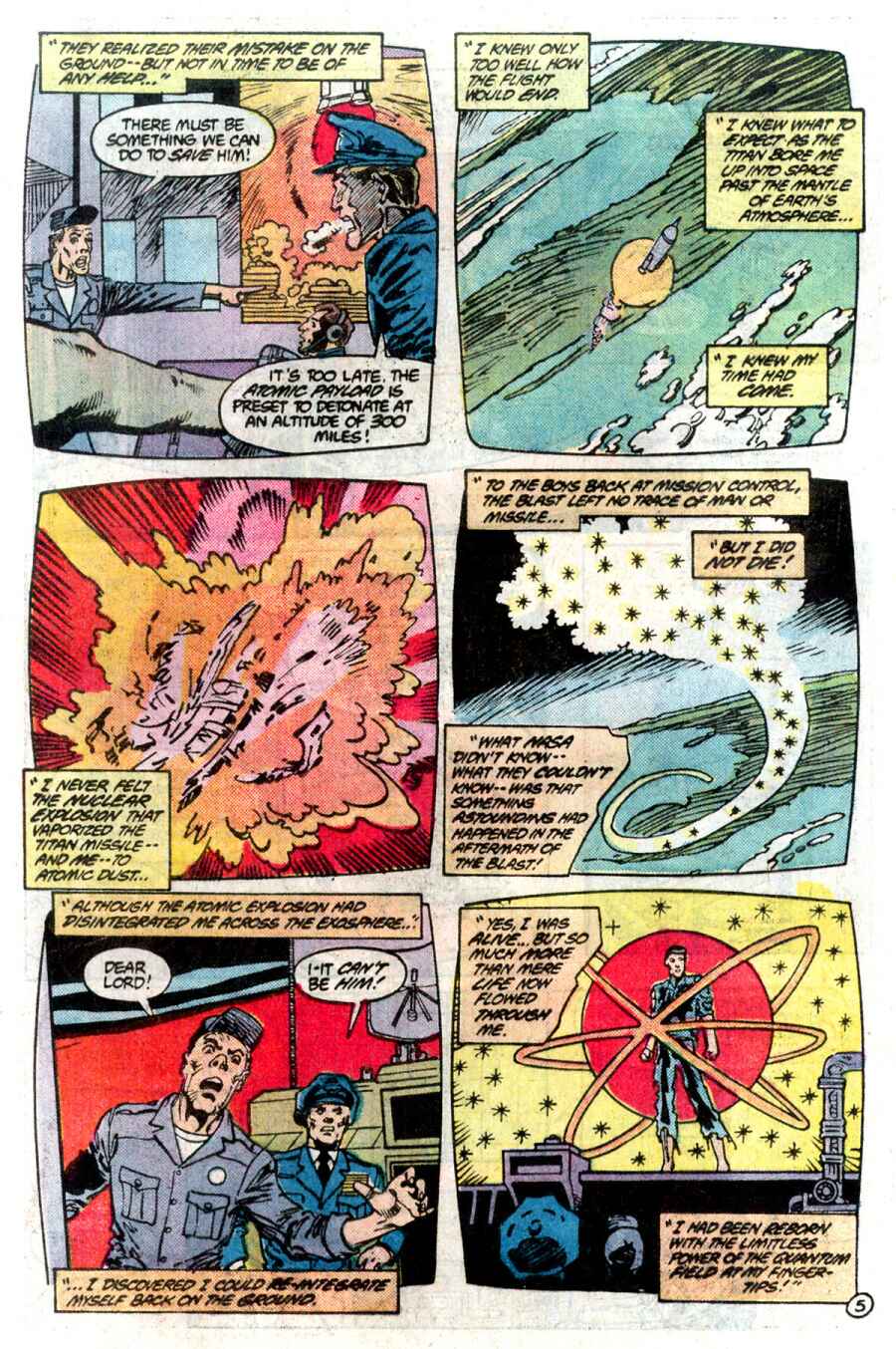 Read online Captain Atom (1987) comic -  Issue #3 - 6