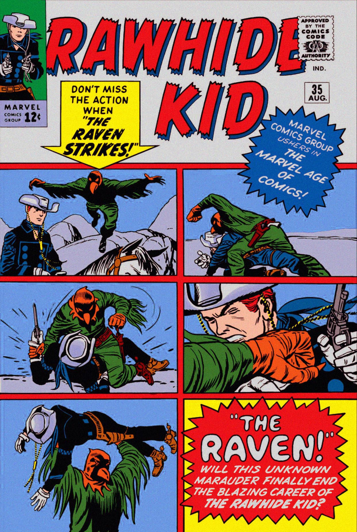 Read online The Rawhide Kid comic -  Issue #35 - 37