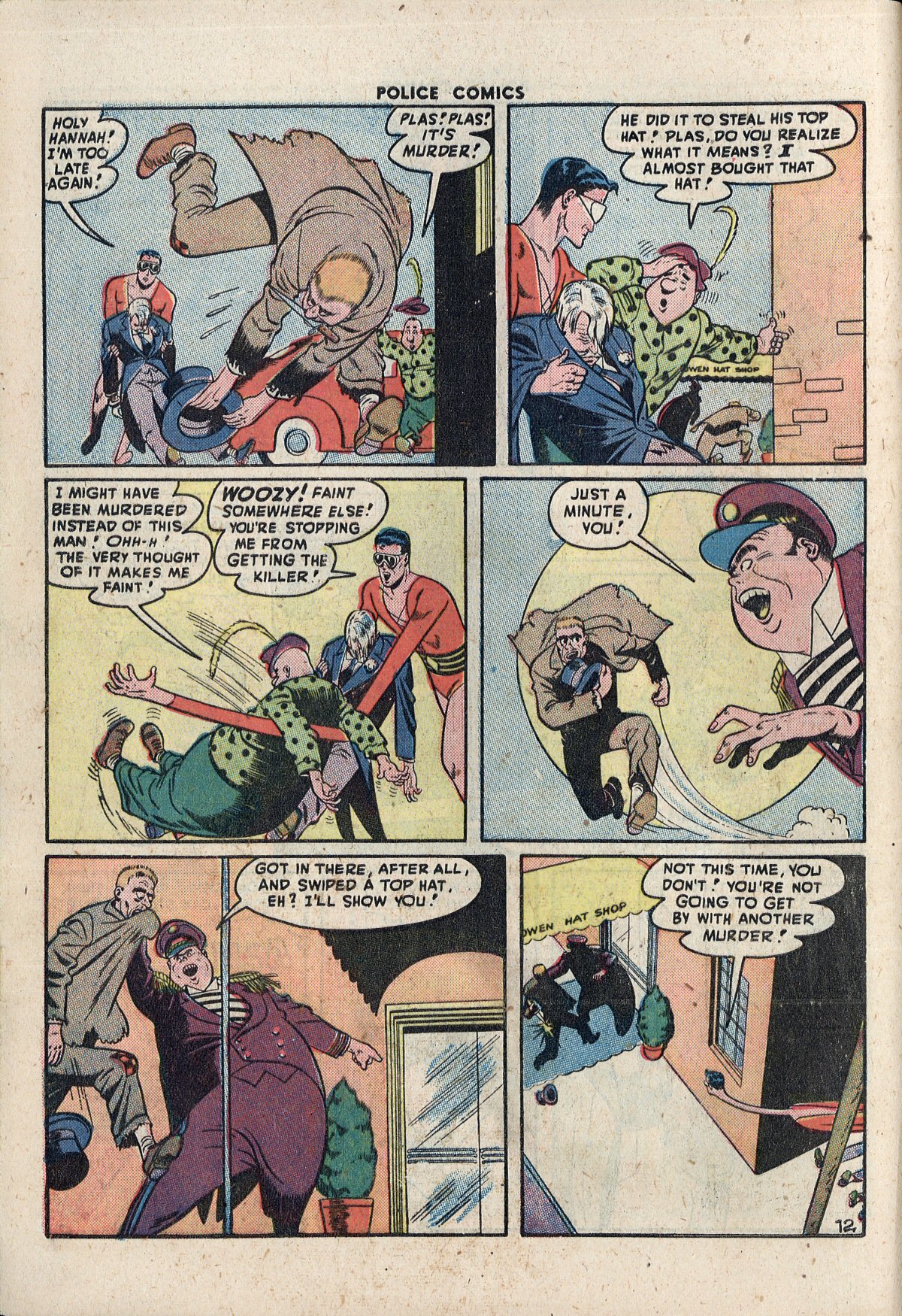 Read online Police Comics comic -  Issue #70 - 14