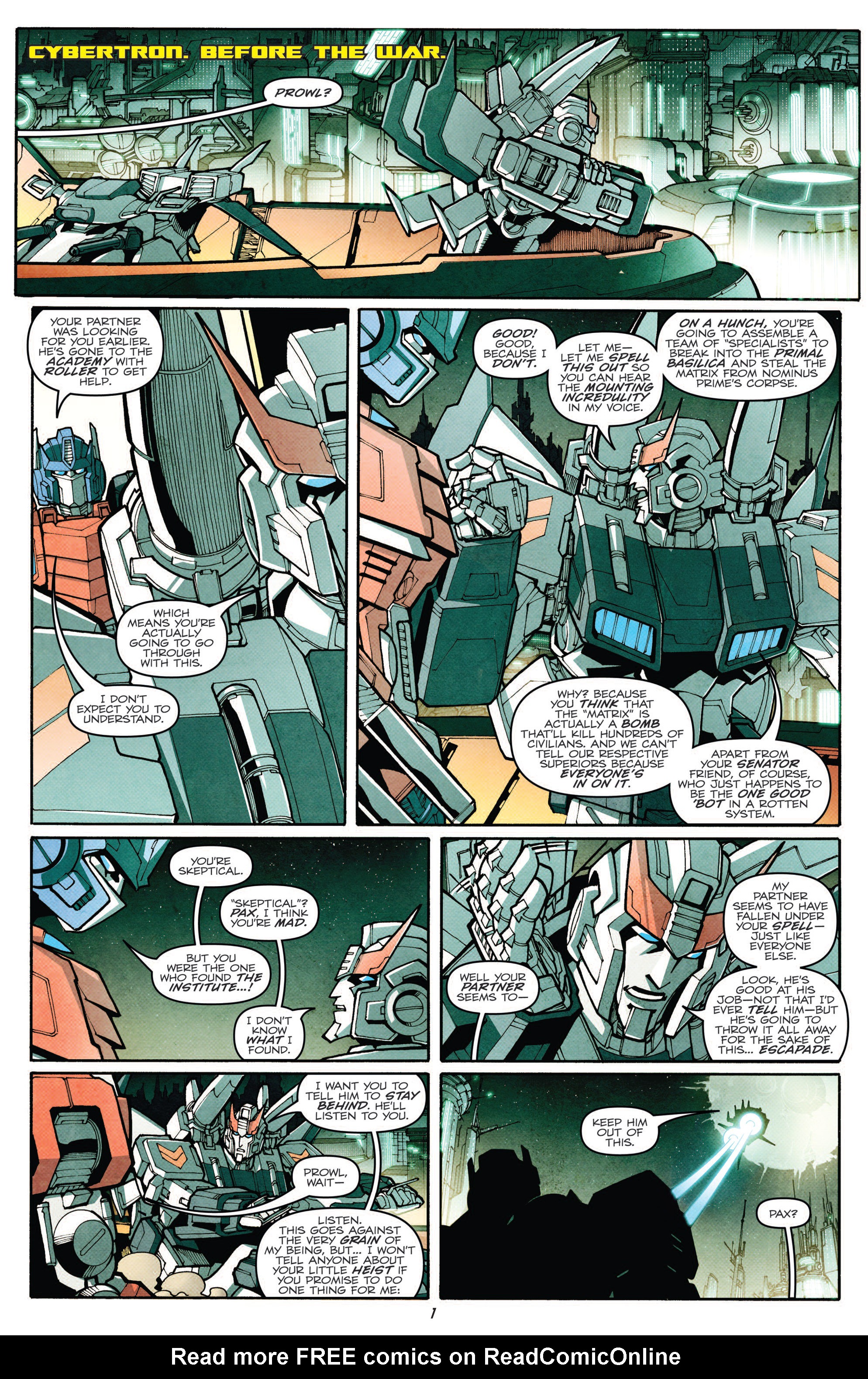 Read online The Transformers: More Than Meets The Eye comic -  Issue #11 - 4
