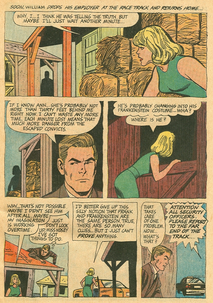 Read online Frankenstein (1964) comic -  Issue #3 - 7