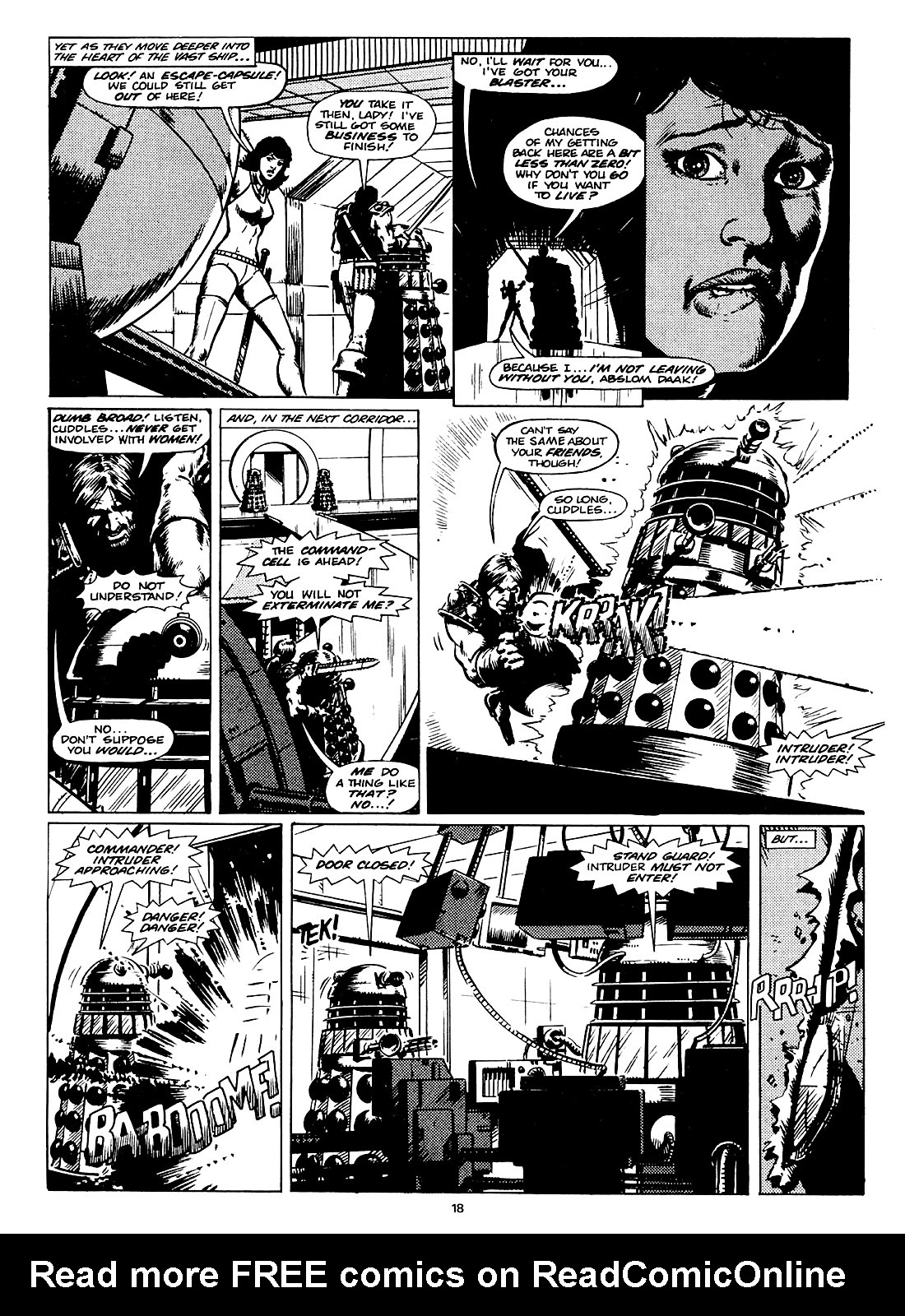 Read online Marvel Graphic Novel comic -  Issue #4 Abslom Daak, Dalek Killer - 18