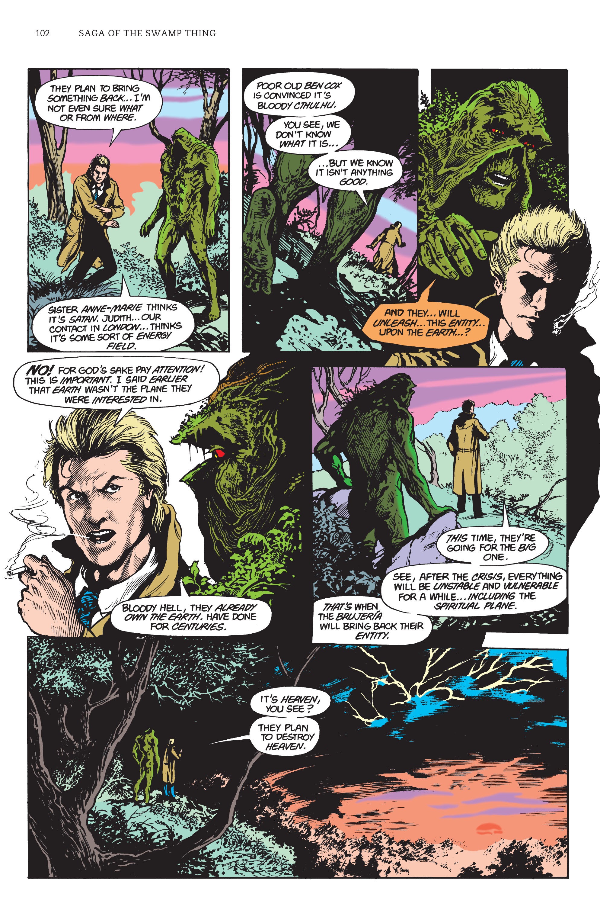 Read online Saga of the Swamp Thing comic -  Issue # TPB 4 (Part 1) - 96