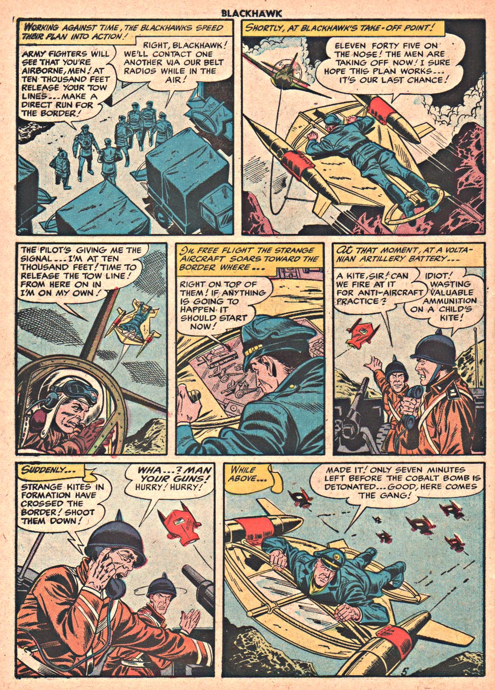 Read online Blackhawk (1957) comic -  Issue #82 - 30