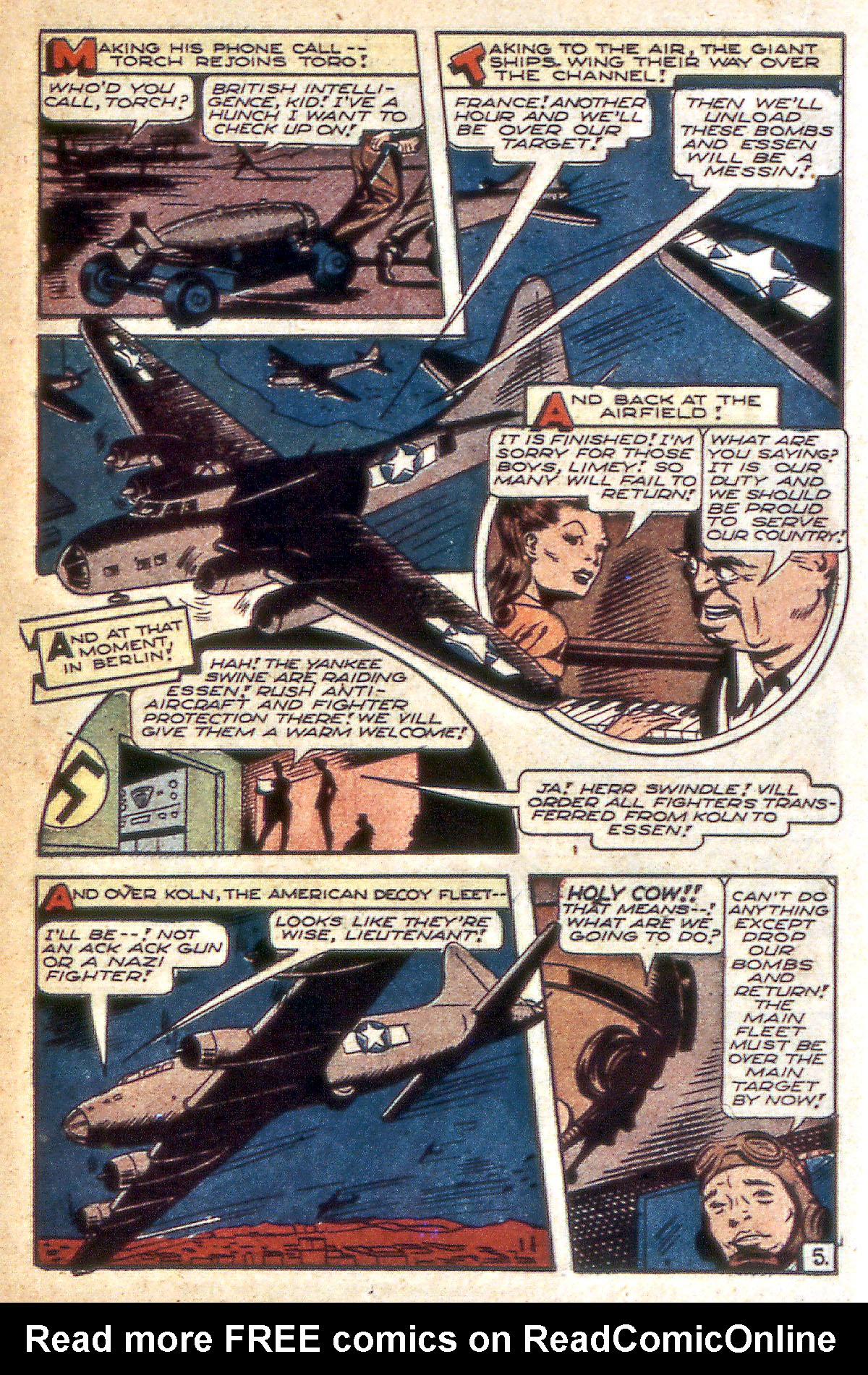 Read online The Human Torch (1940) comic -  Issue #16 - 19