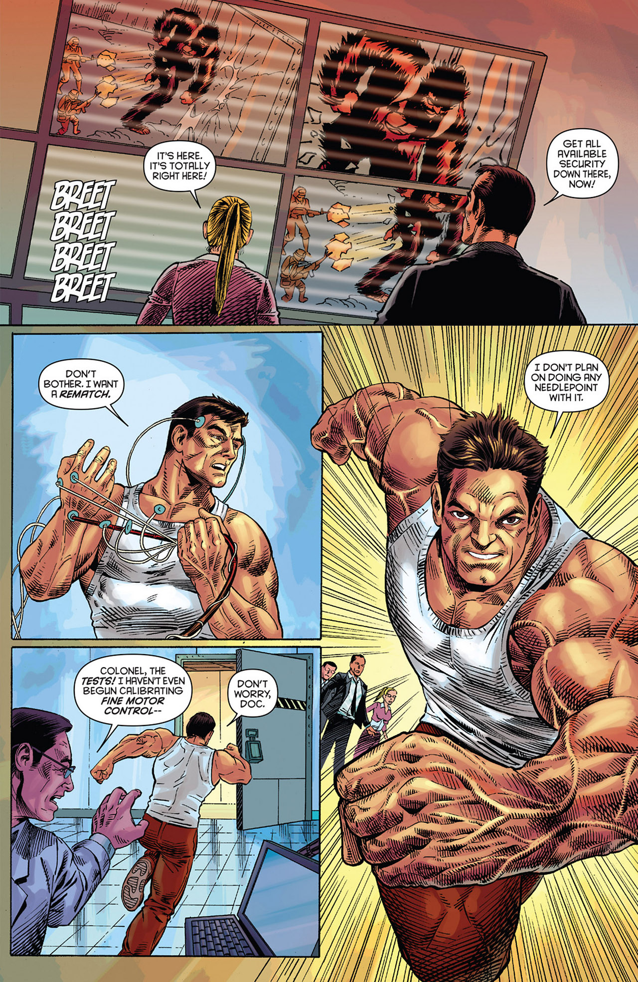 Read online Bionic Man comic -  Issue #13 - 10