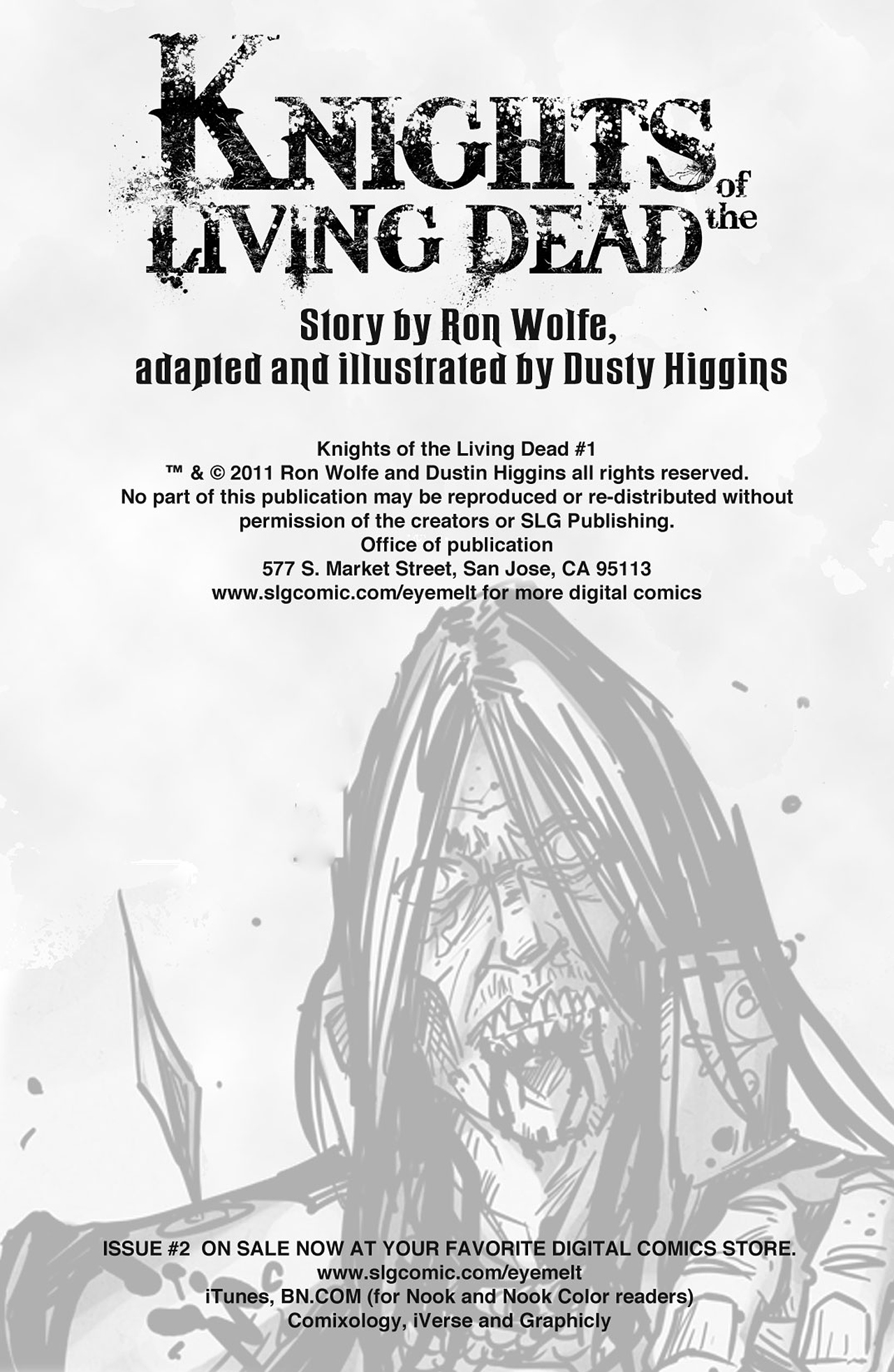 Read online Knights of the Living Dead comic -  Issue #1 - 2
