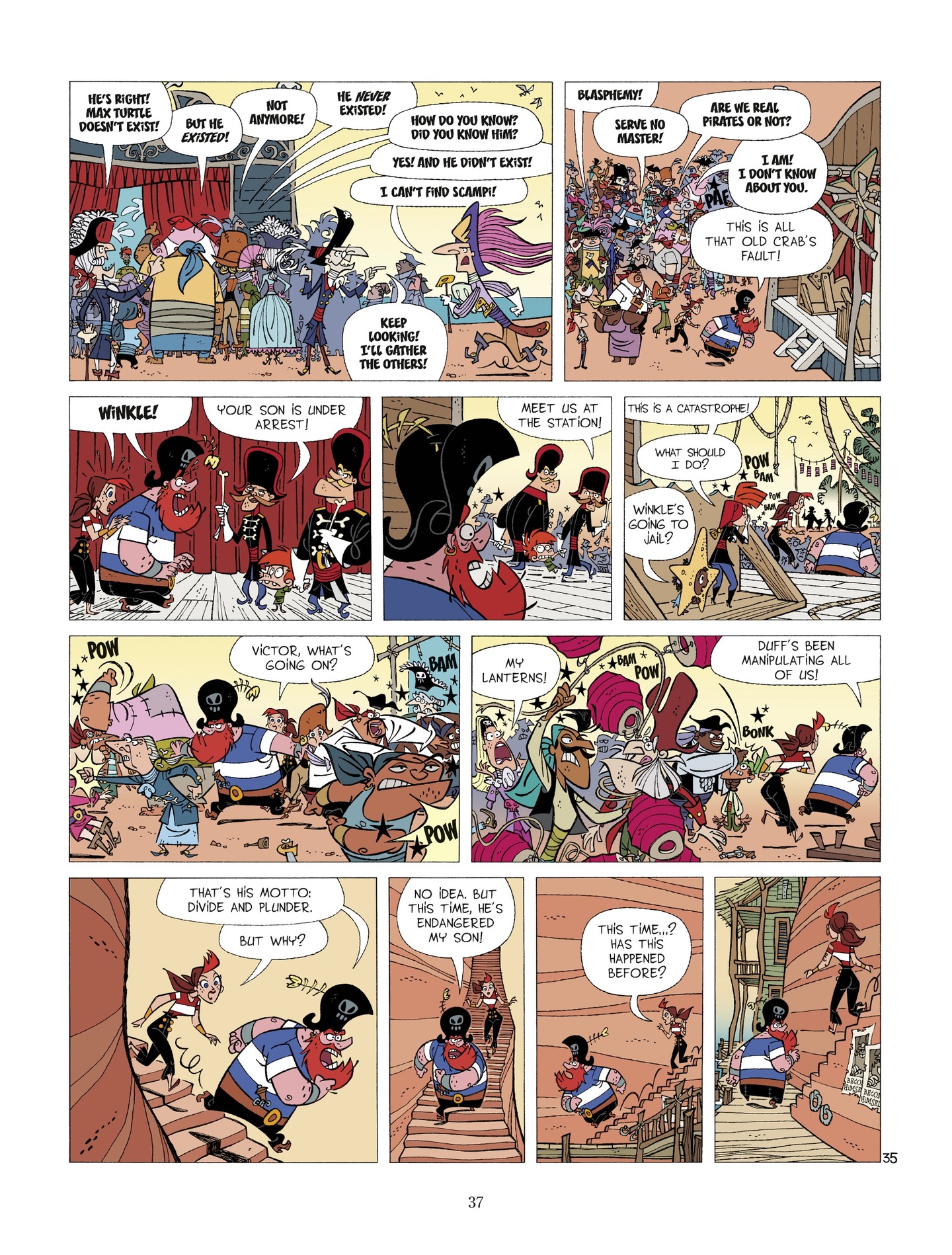 Read online Pirate Family comic -  Issue #2 - 37