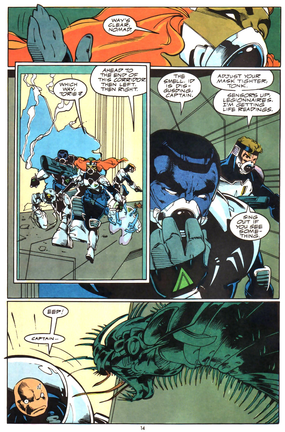 Read online Alien Legion (1987) comic -  Issue #11 - 16