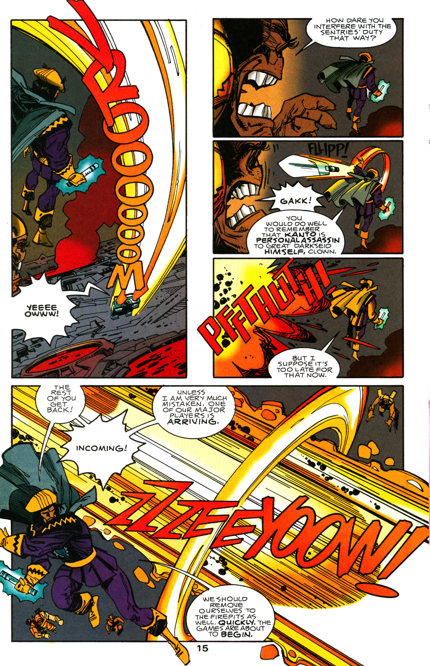 Read online Orion comic -  Issue #4 - 16