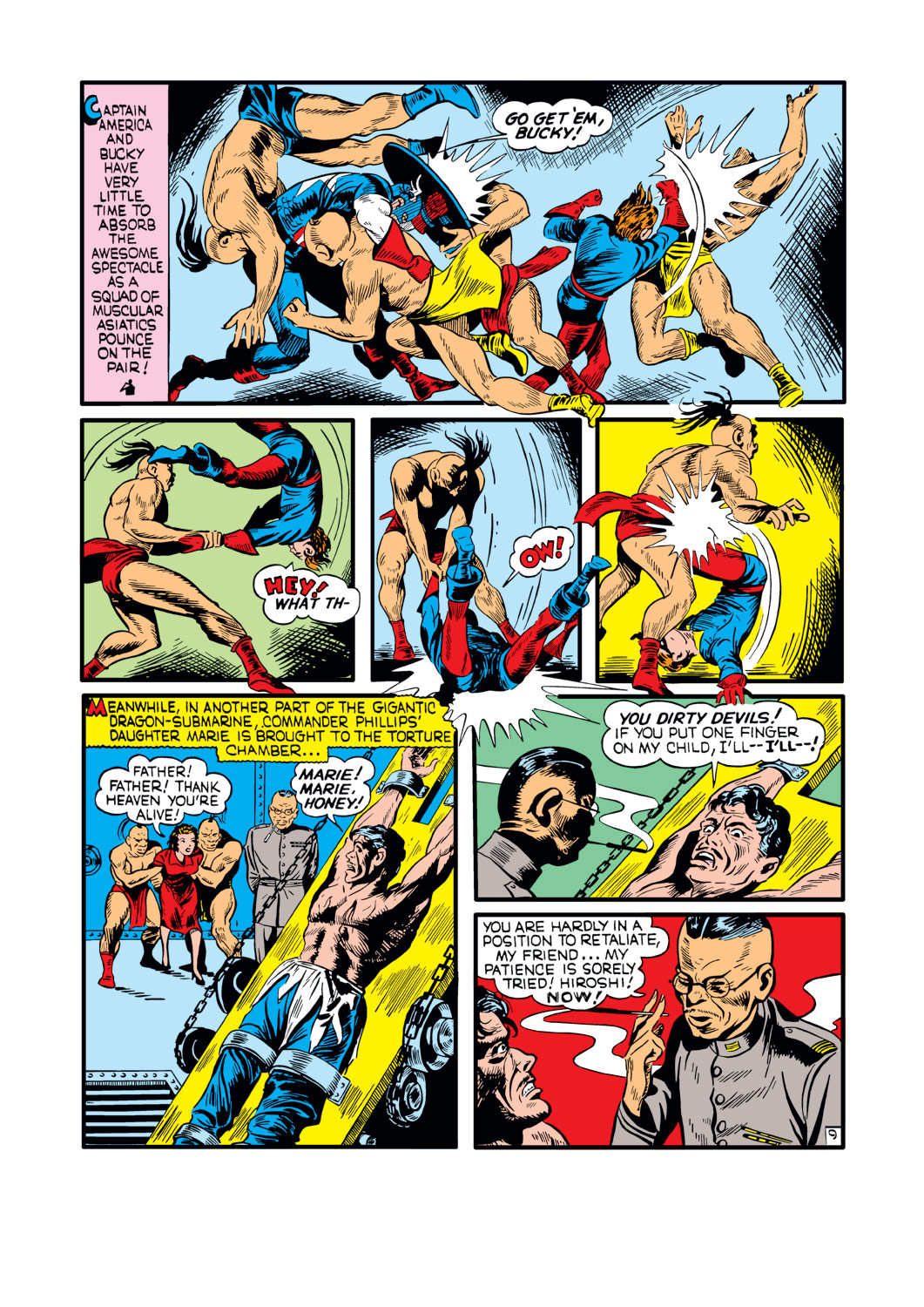 Read online Captain America Comics comic -  Issue #5 - 23