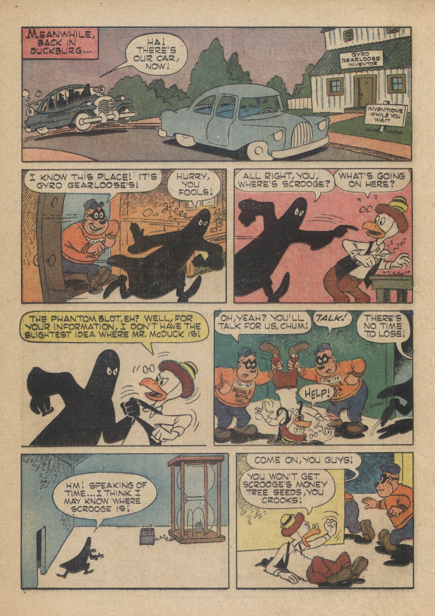 Read online Walt Disney's The Phantom Blot comic -  Issue #3 - 20